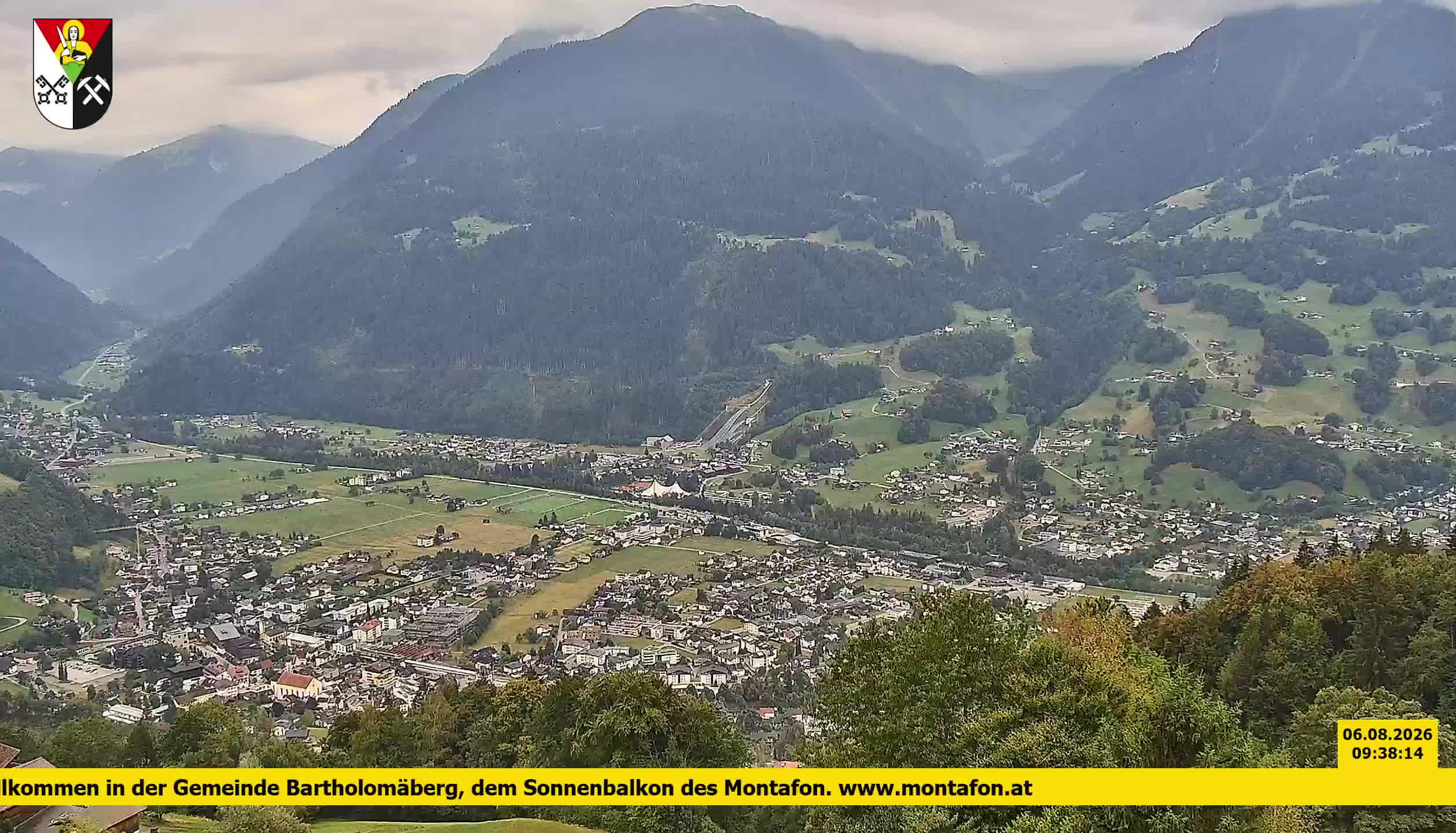 Bartholomäberg | Blick auf Schruns