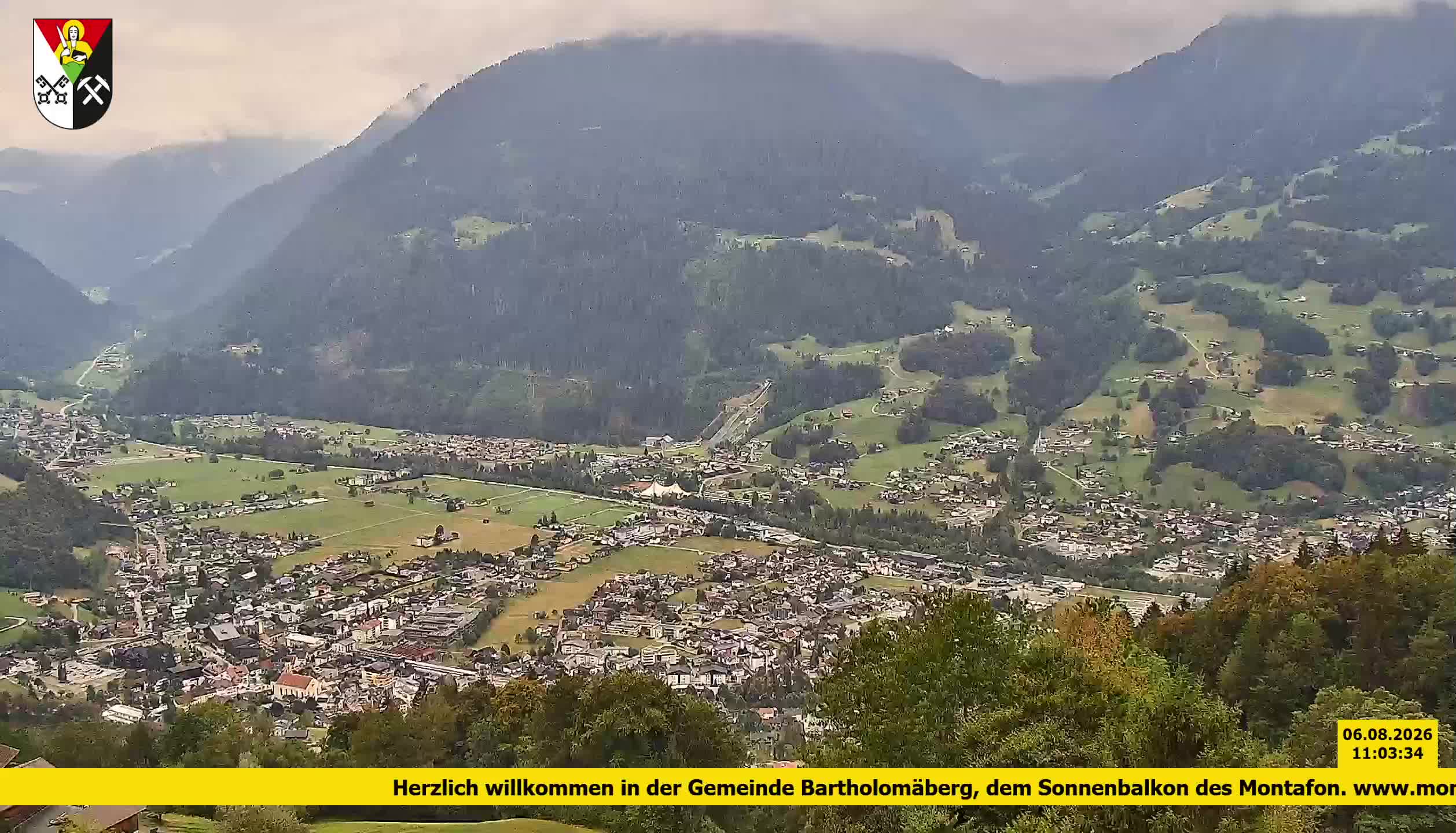 Bartholomäberg | Blick auf Schruns