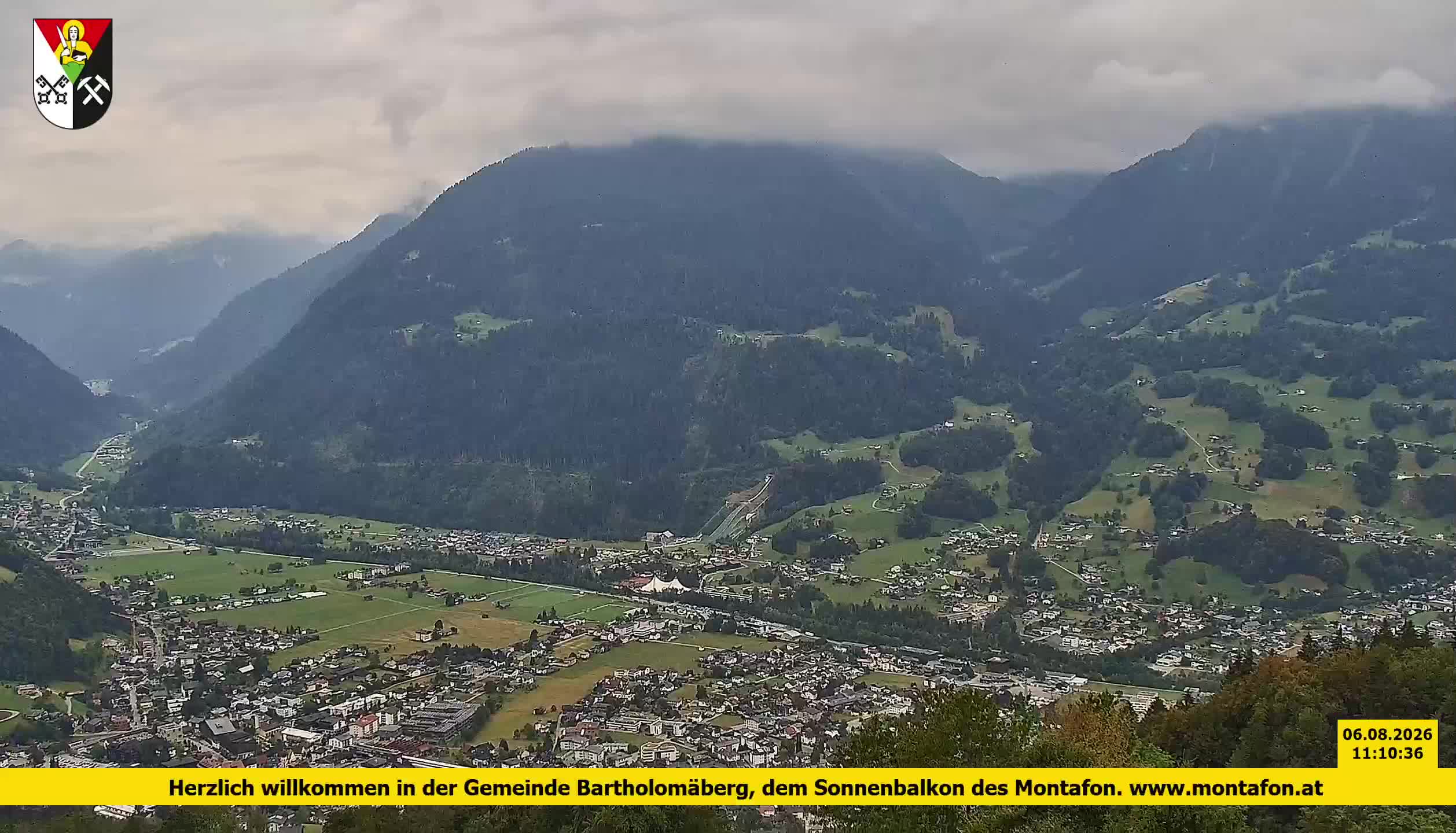Bartholomäberg | Blick auf Schruns