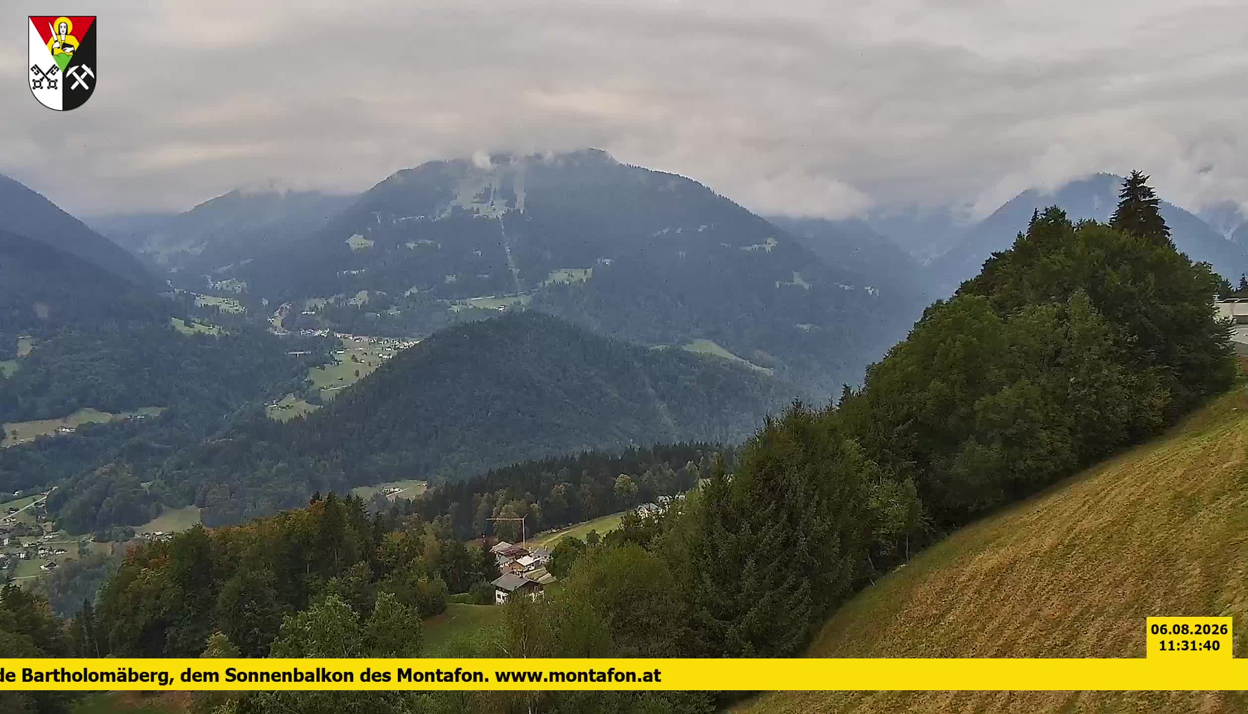 Bartholomäberg | Blick auf Schruns