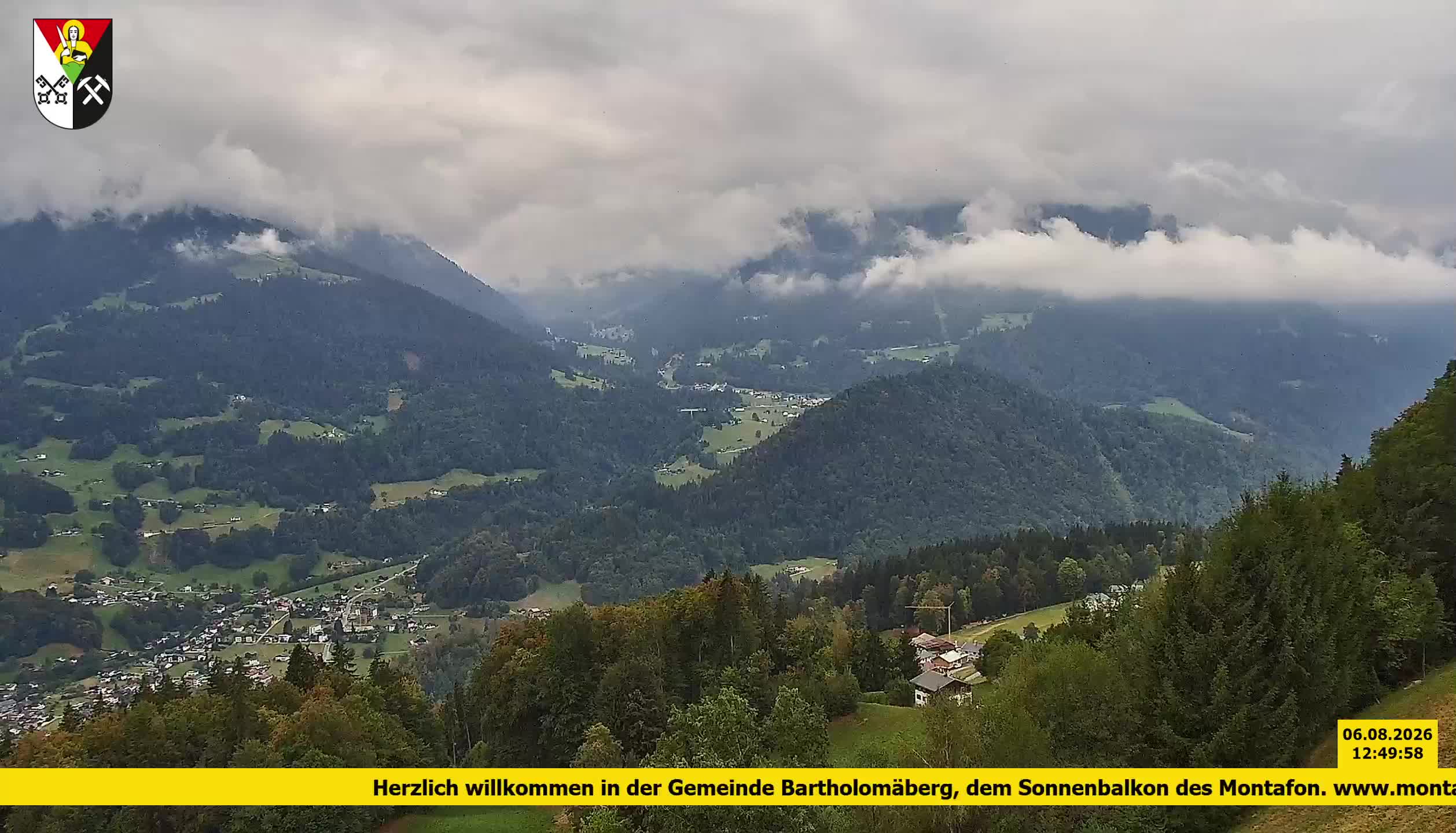 Bartholomäberg | Blick auf Schruns
