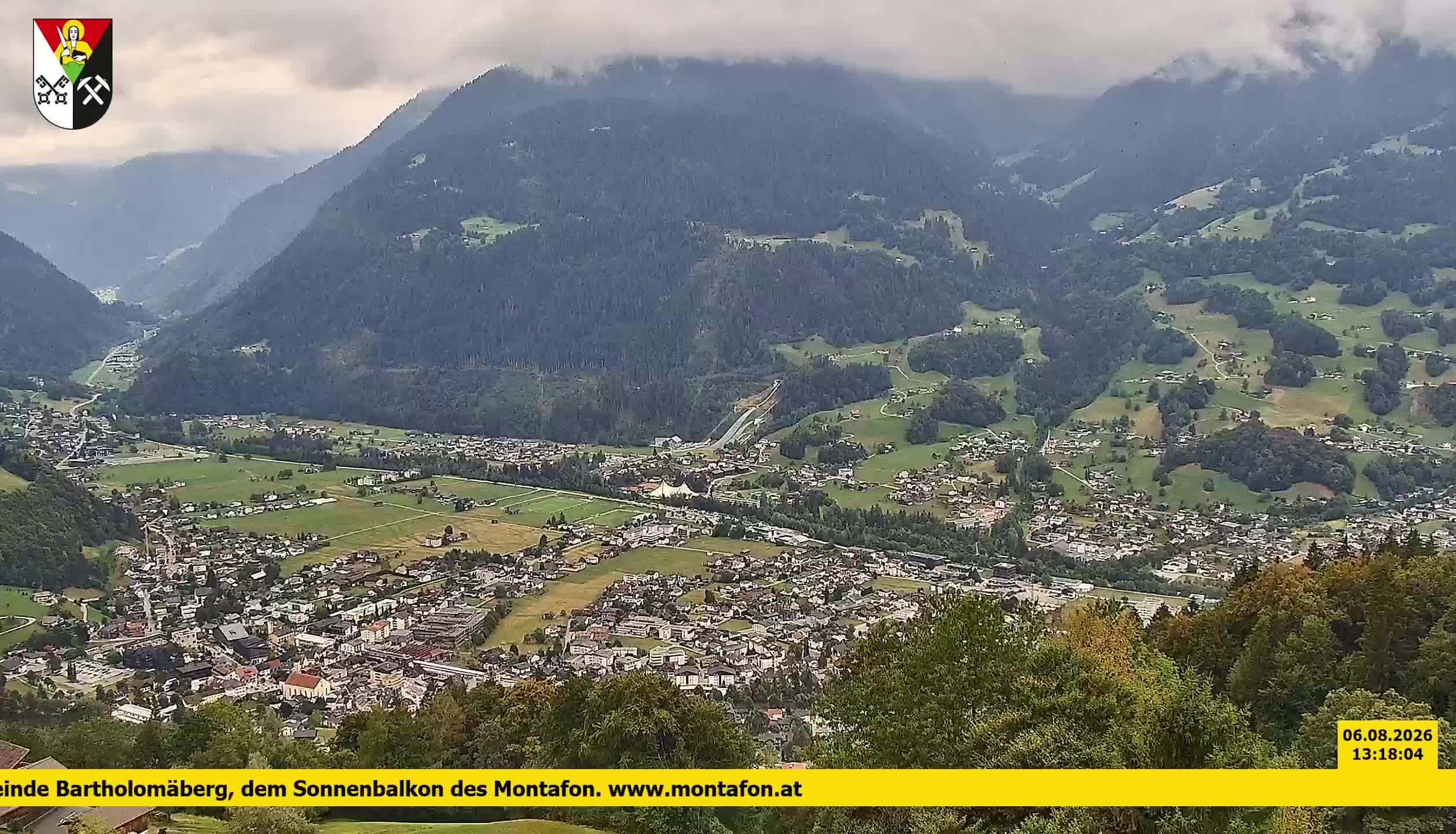 Bartholomäberg | Blick auf Schruns
