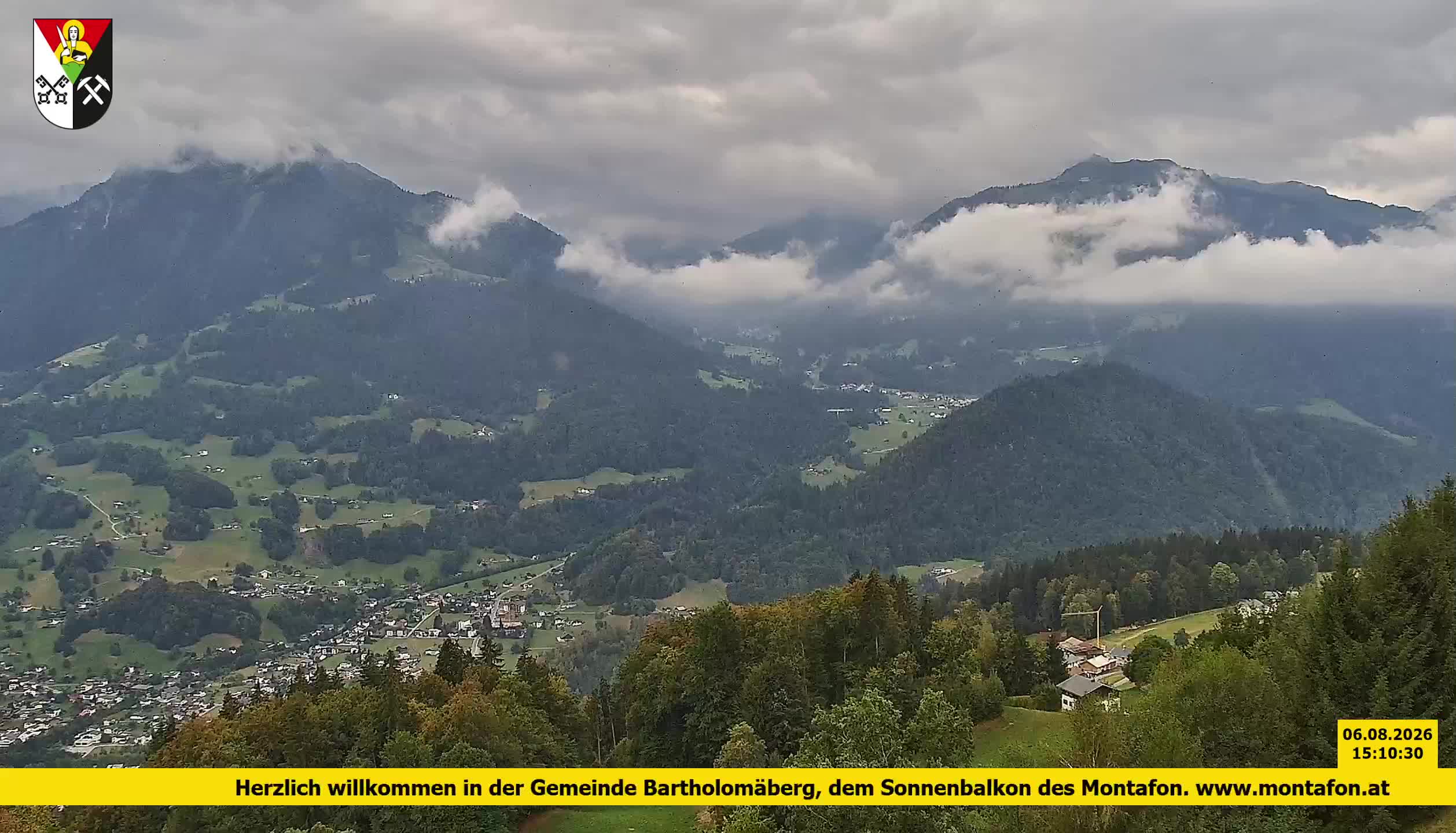 Bartholomäberg | Blick auf Schruns