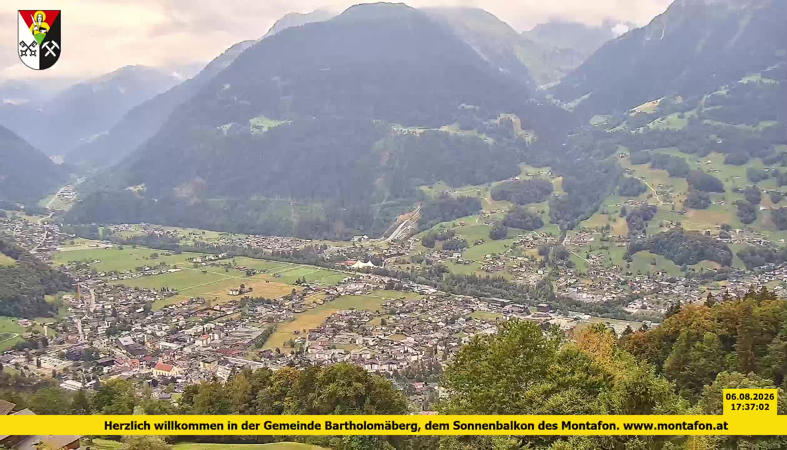 Bartholomäberg | Blick auf Schruns