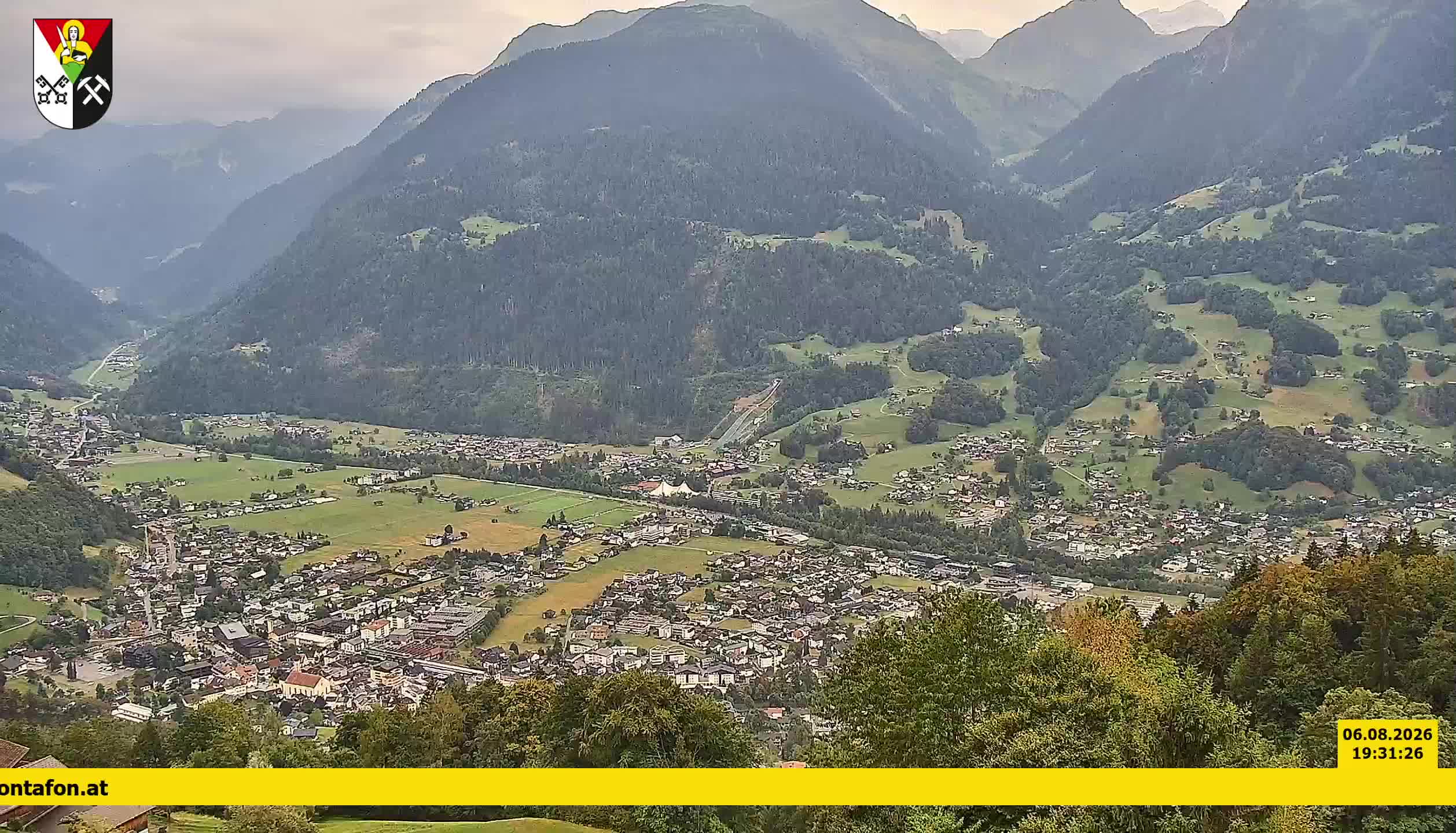 Bartholomäberg | Blick auf Schruns
