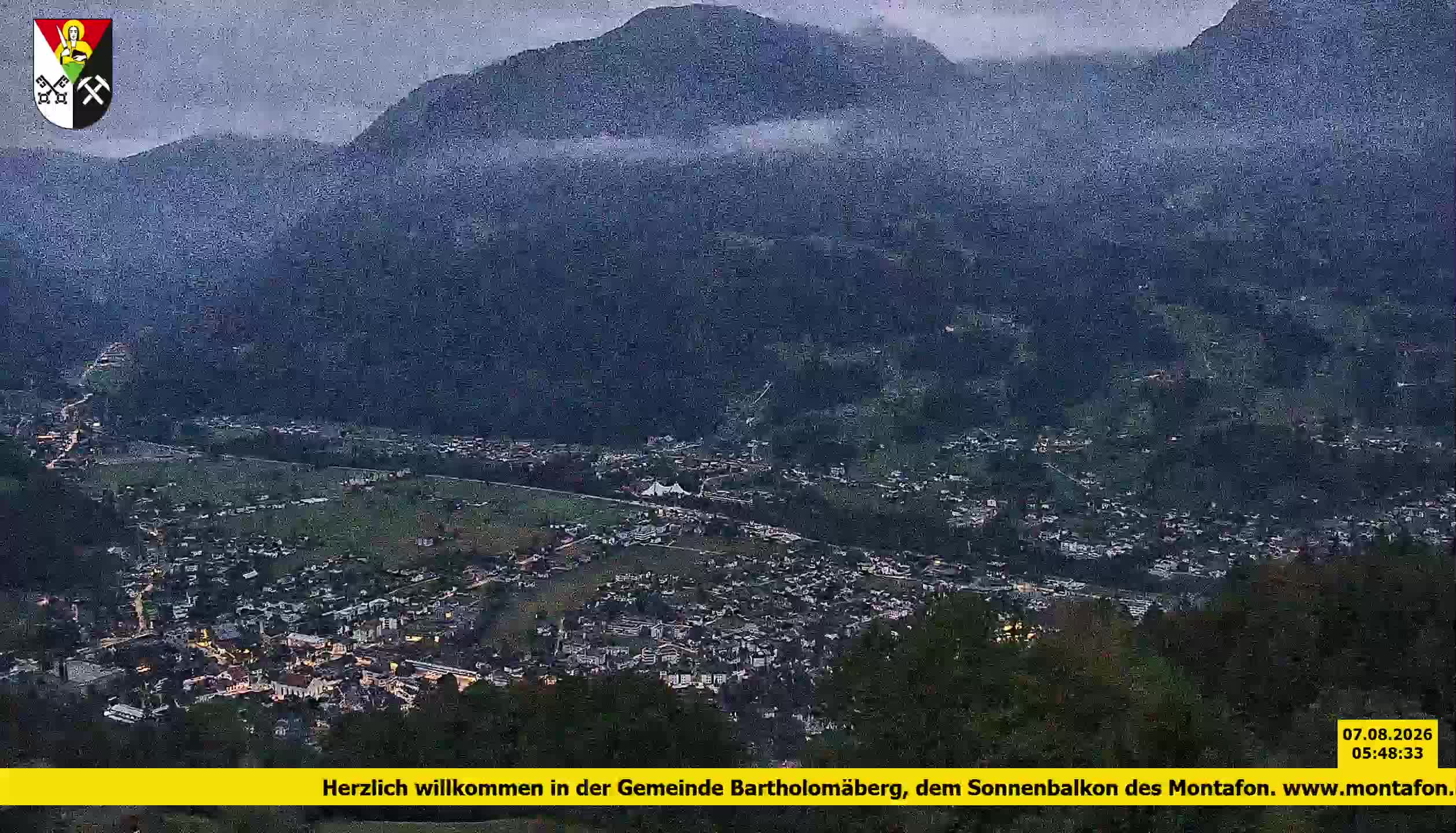 Bartholomäberg | Blick auf Schruns