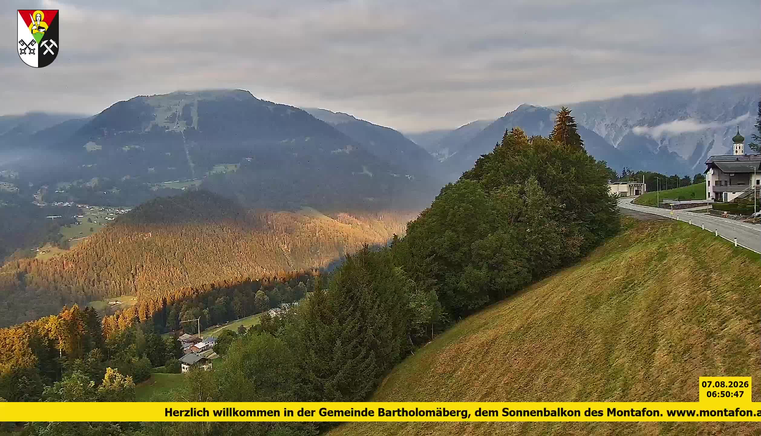 Bartholomäberg | Blick auf Schruns