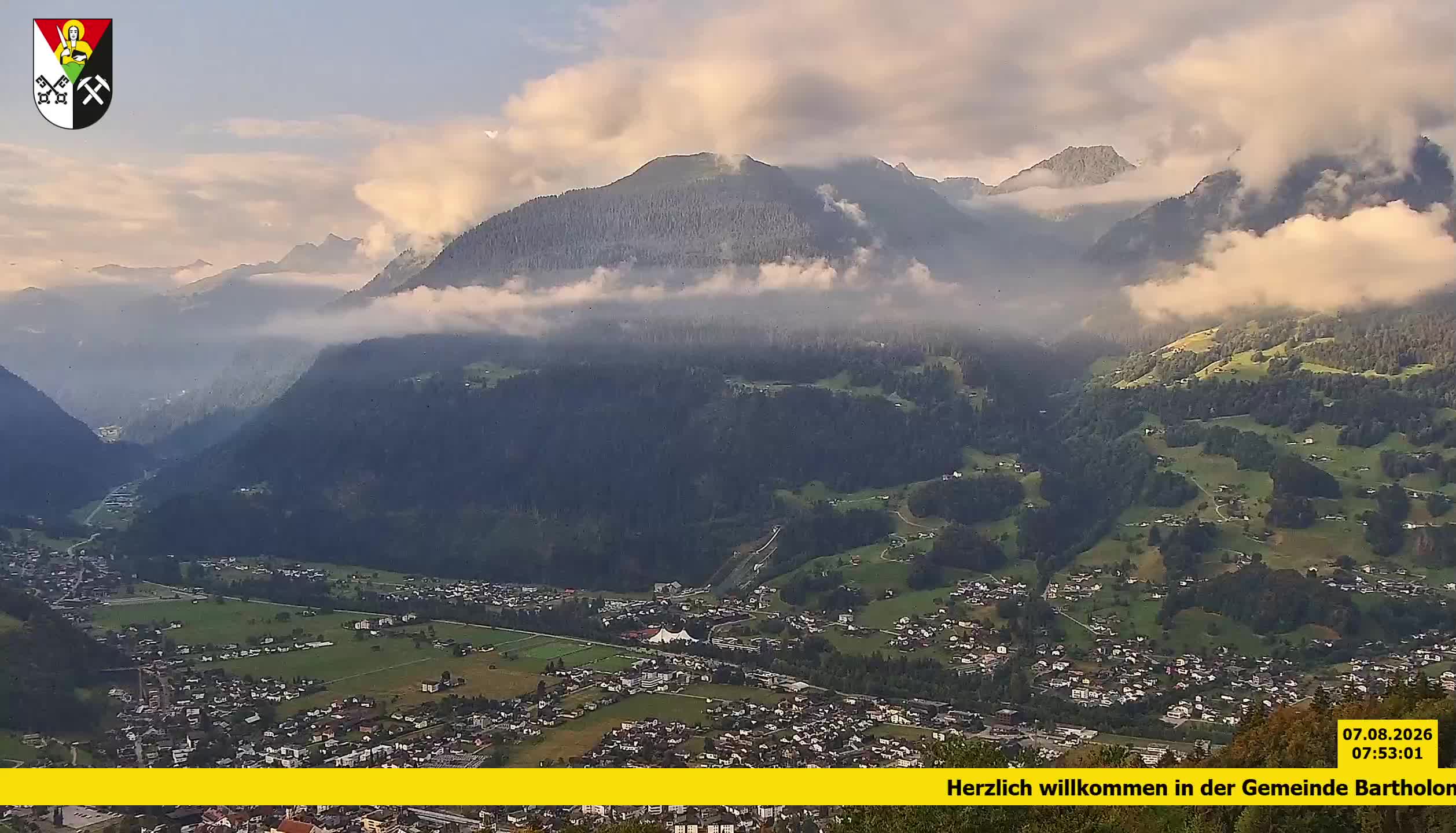 Bartholomäberg | Blick auf Schruns