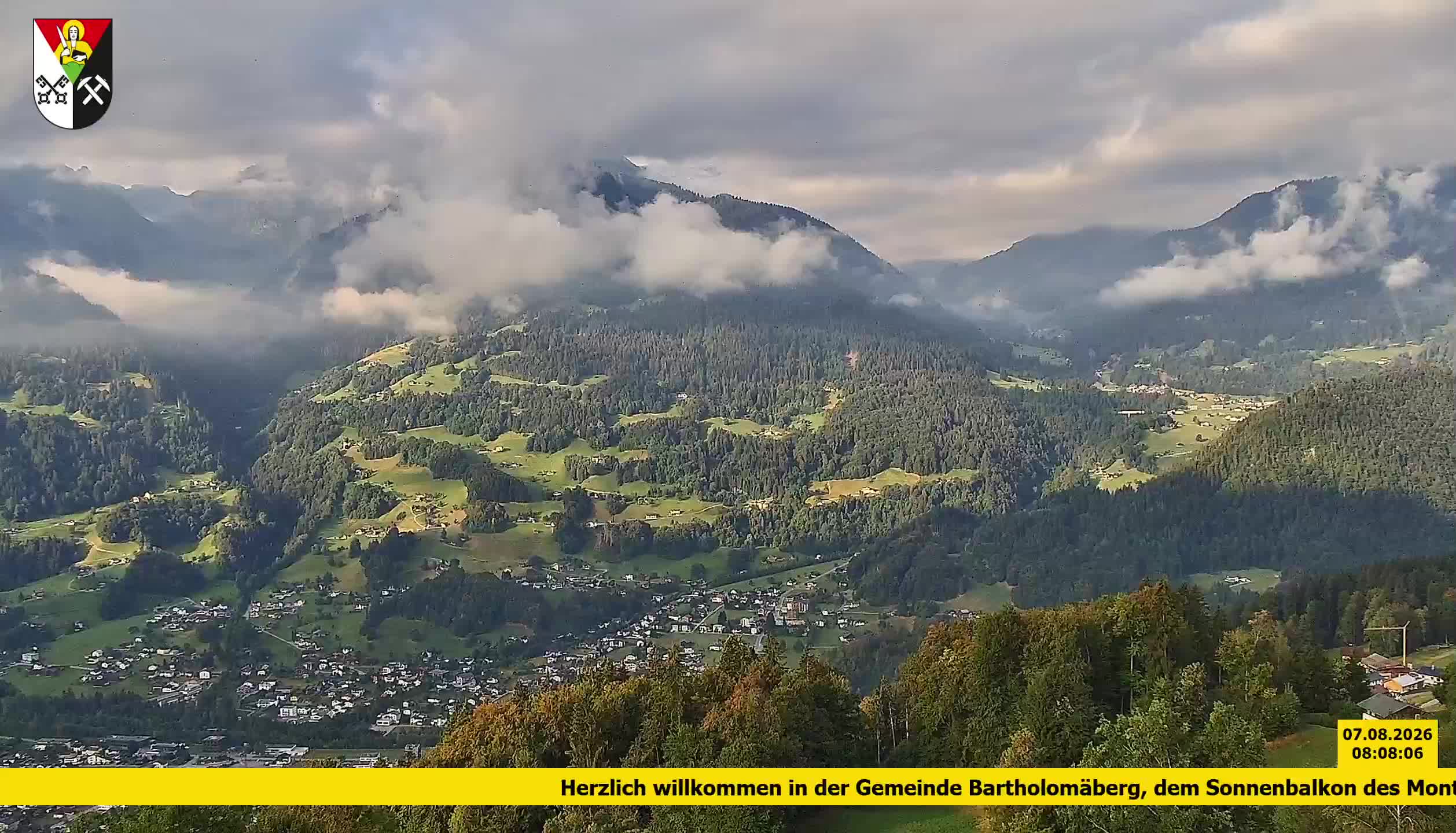 Bartholomäberg | Blick auf Schruns