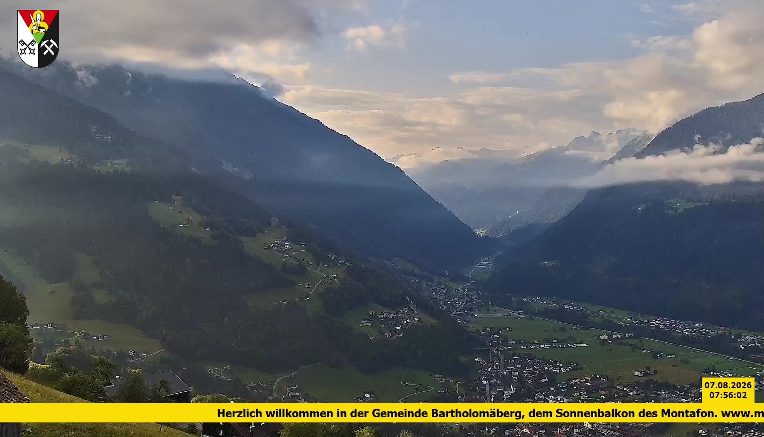Bartholomäberg | Blick auf Schruns