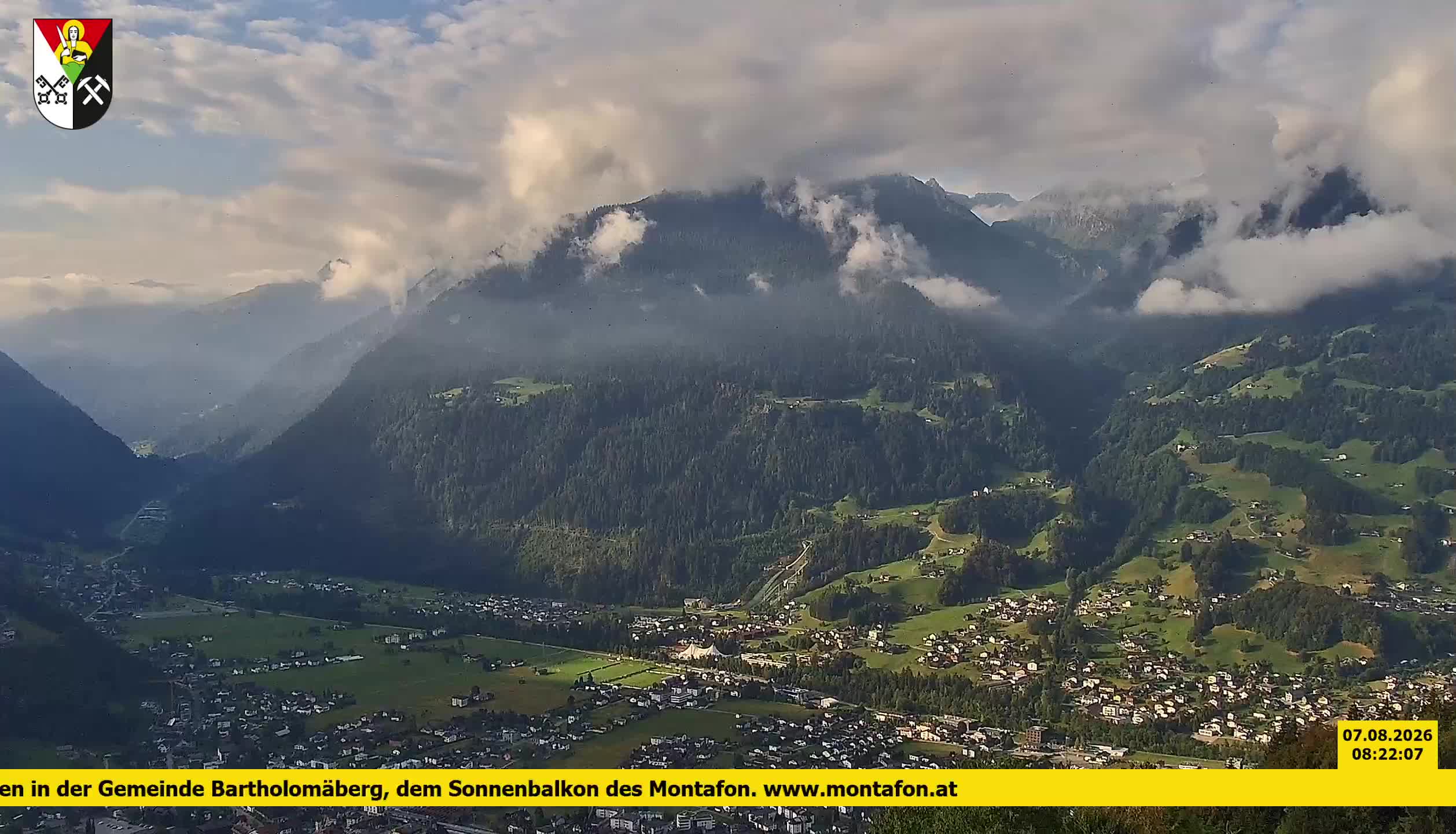 Bartholomäberg | Blick auf Schruns