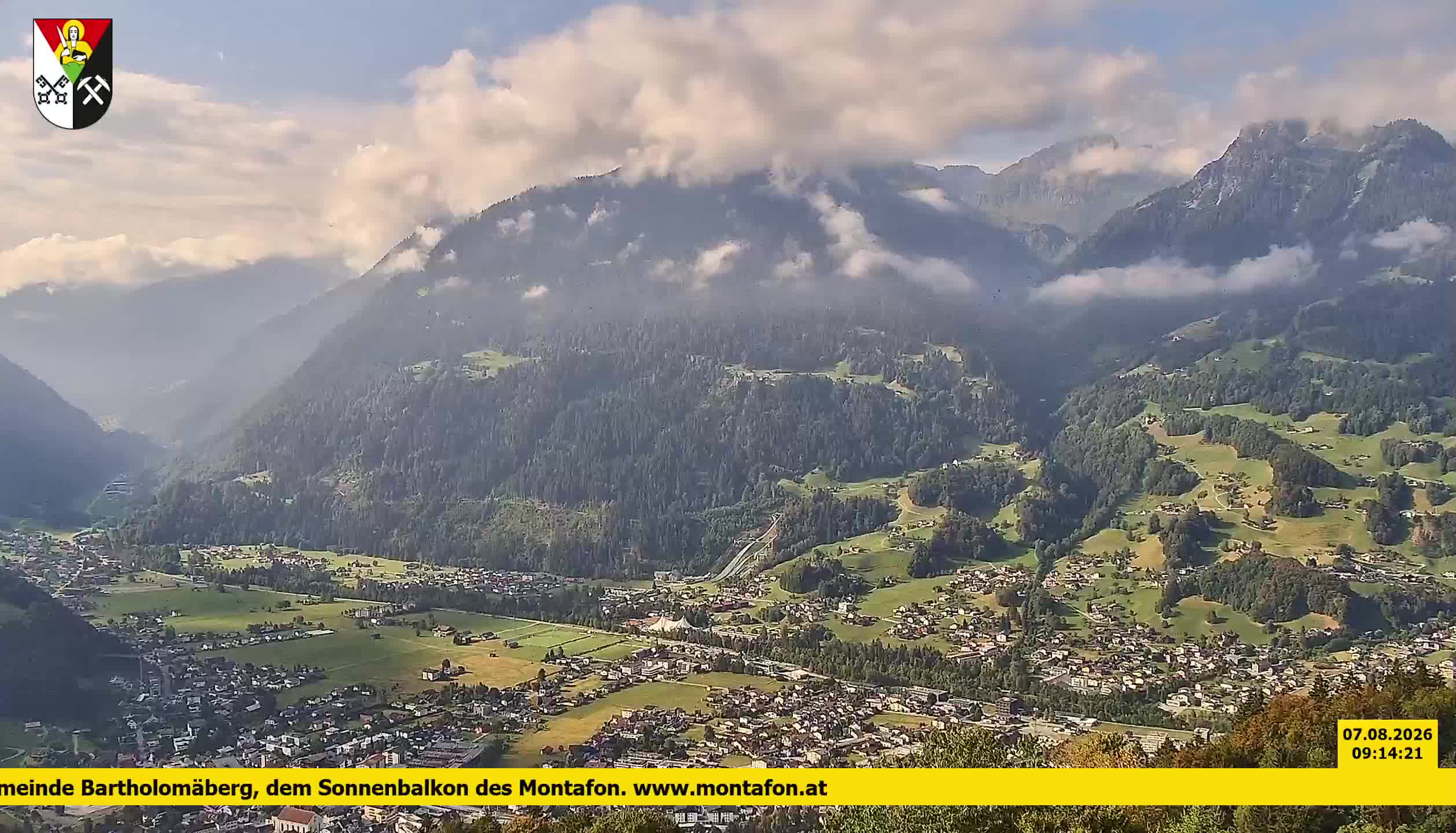 Bartholomäberg | Blick auf Schruns