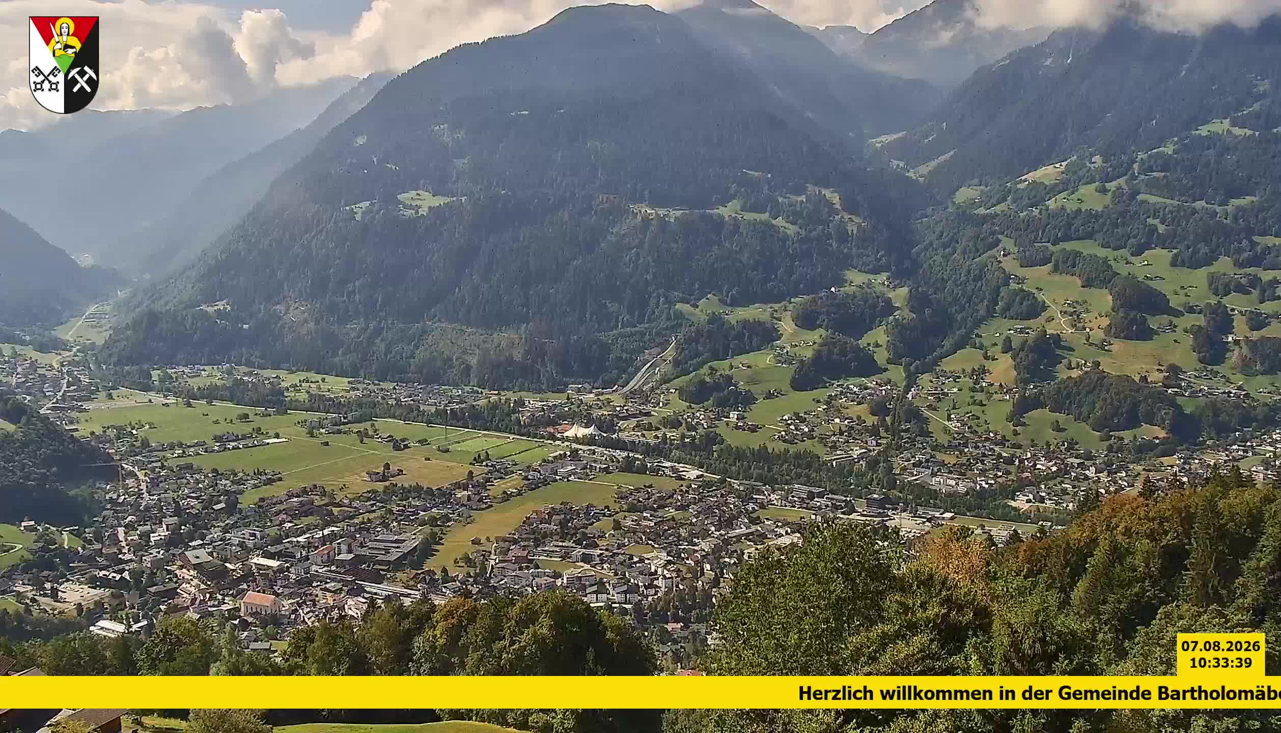 Bartholomäberg | Blick auf Schruns