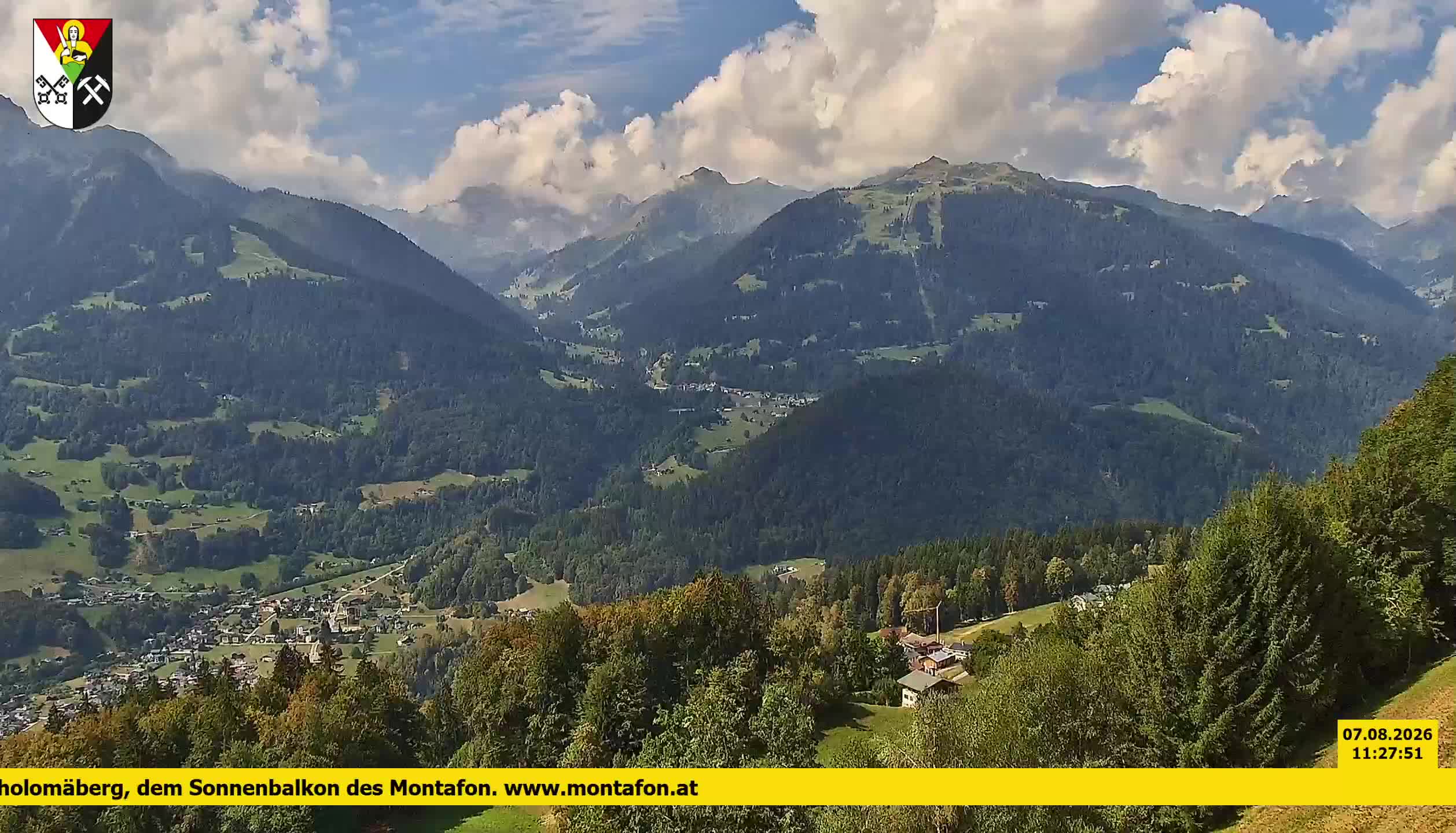 Bartholomäberg | Blick auf Schruns