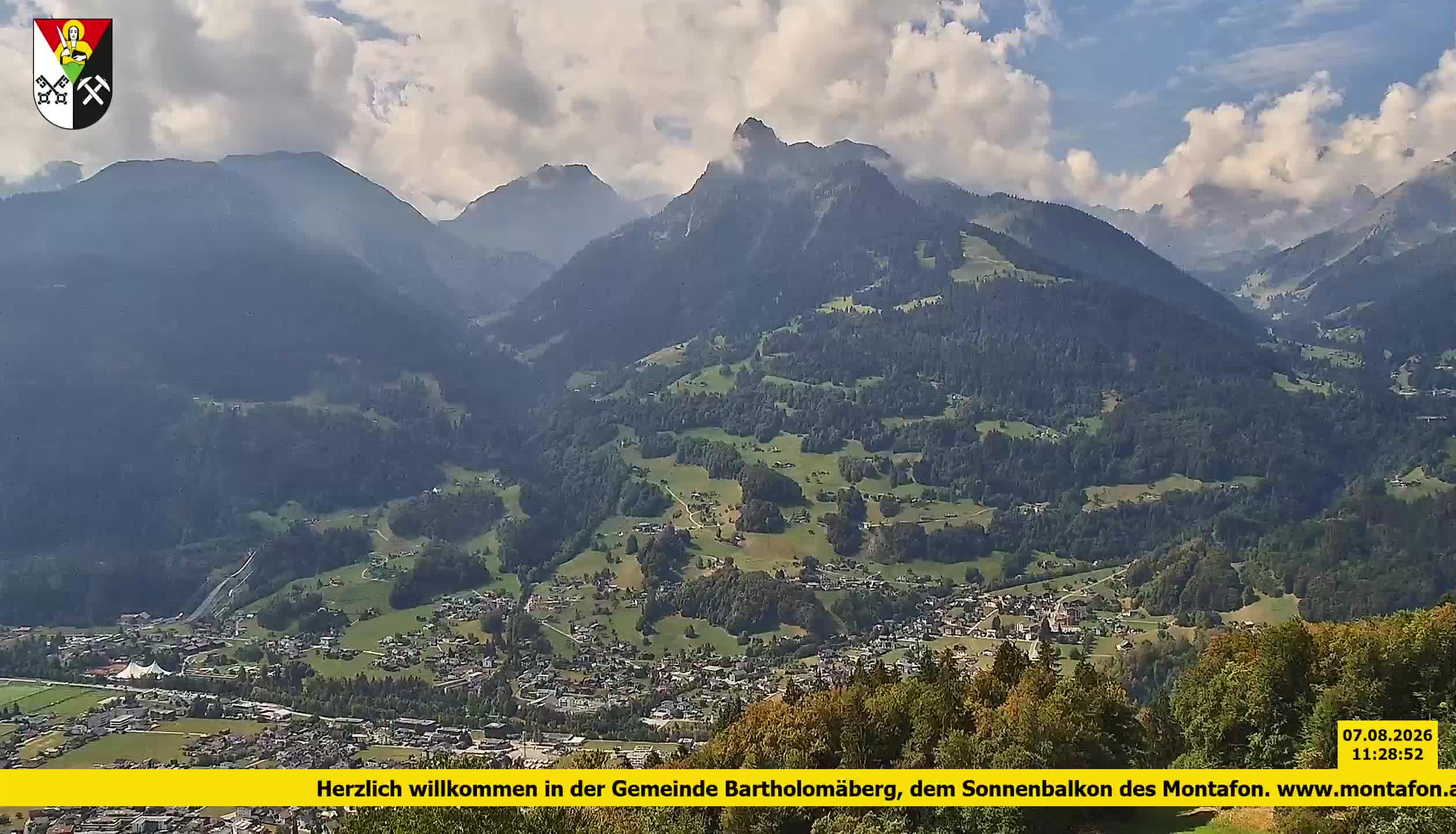 Bartholomäberg | Blick auf Schruns