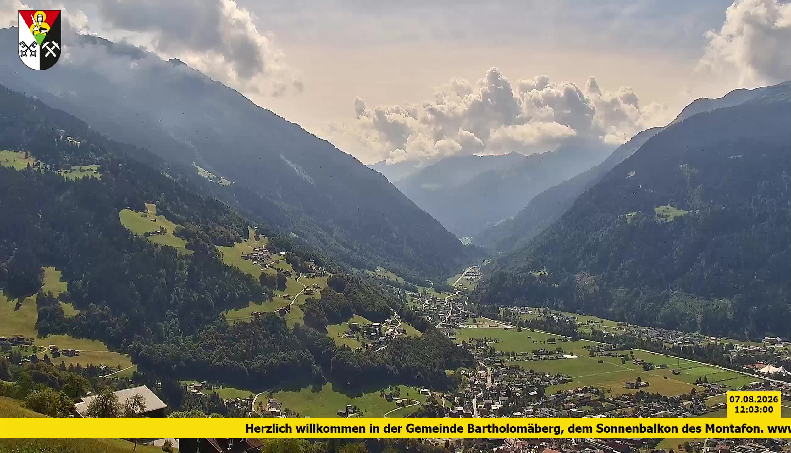 Bartholomäberg | Blick auf Schruns