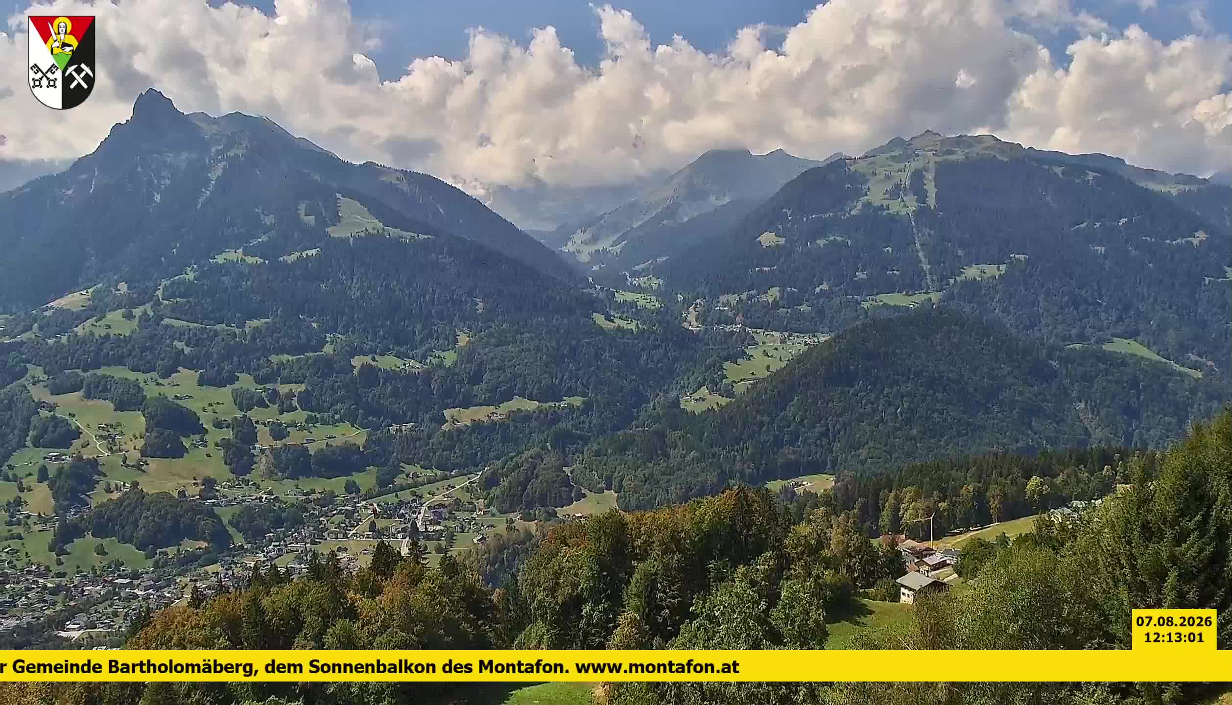 Bartholomäberg | Blick auf Schruns