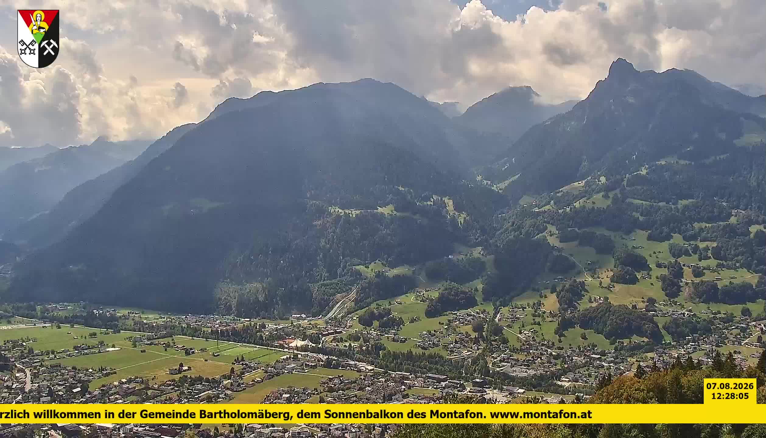 Bartholomäberg | Blick auf Schruns