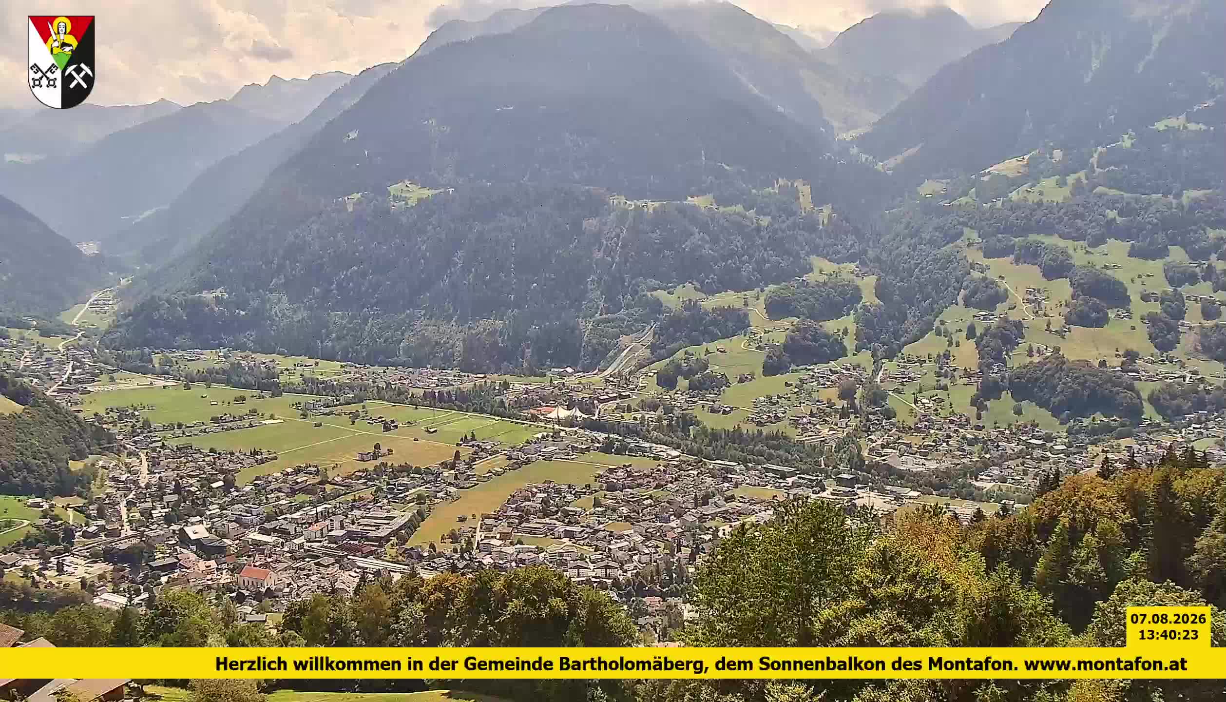 Bartholomäberg | Blick auf Schruns