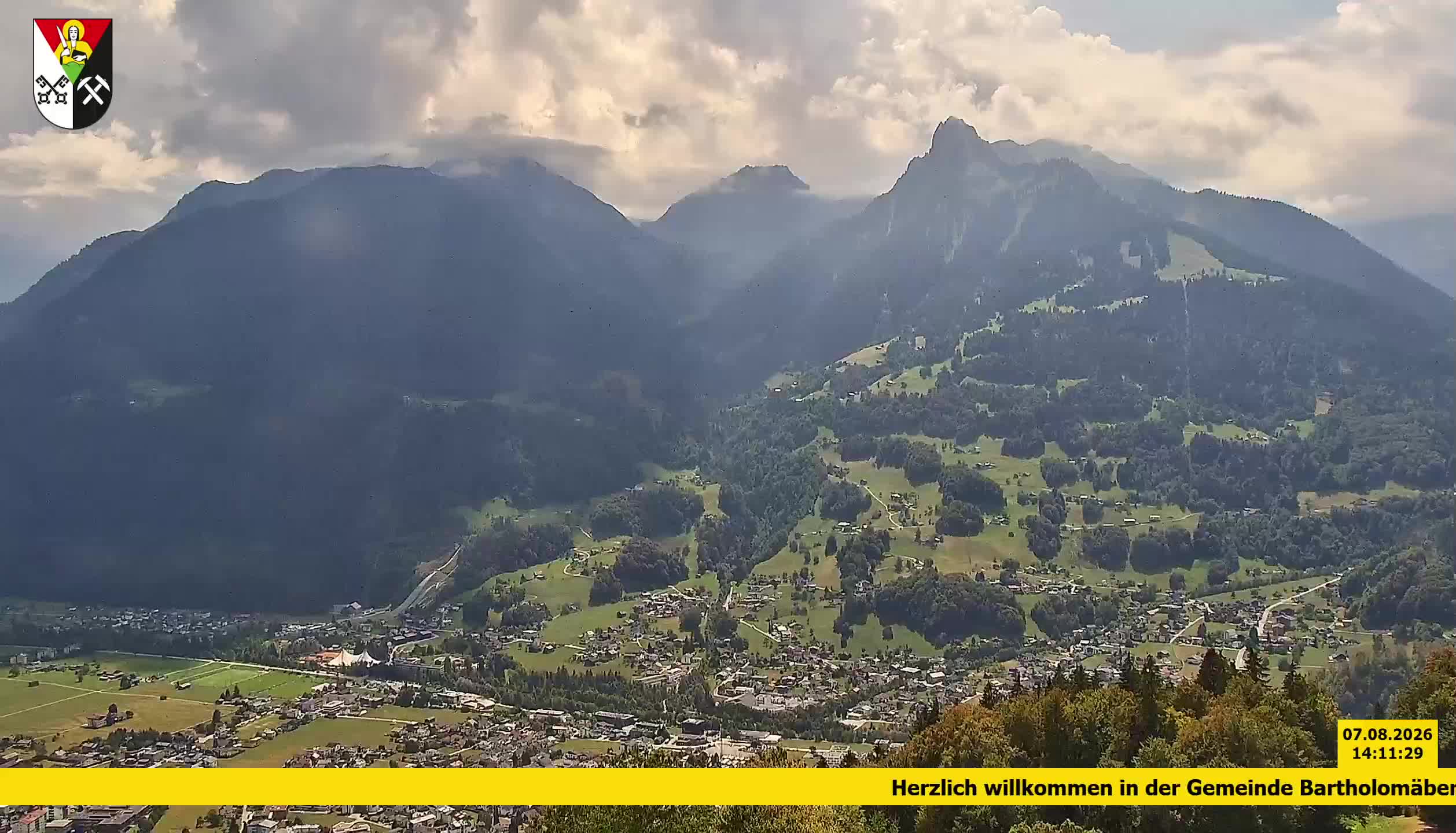 Bartholomäberg | Blick auf Schruns
