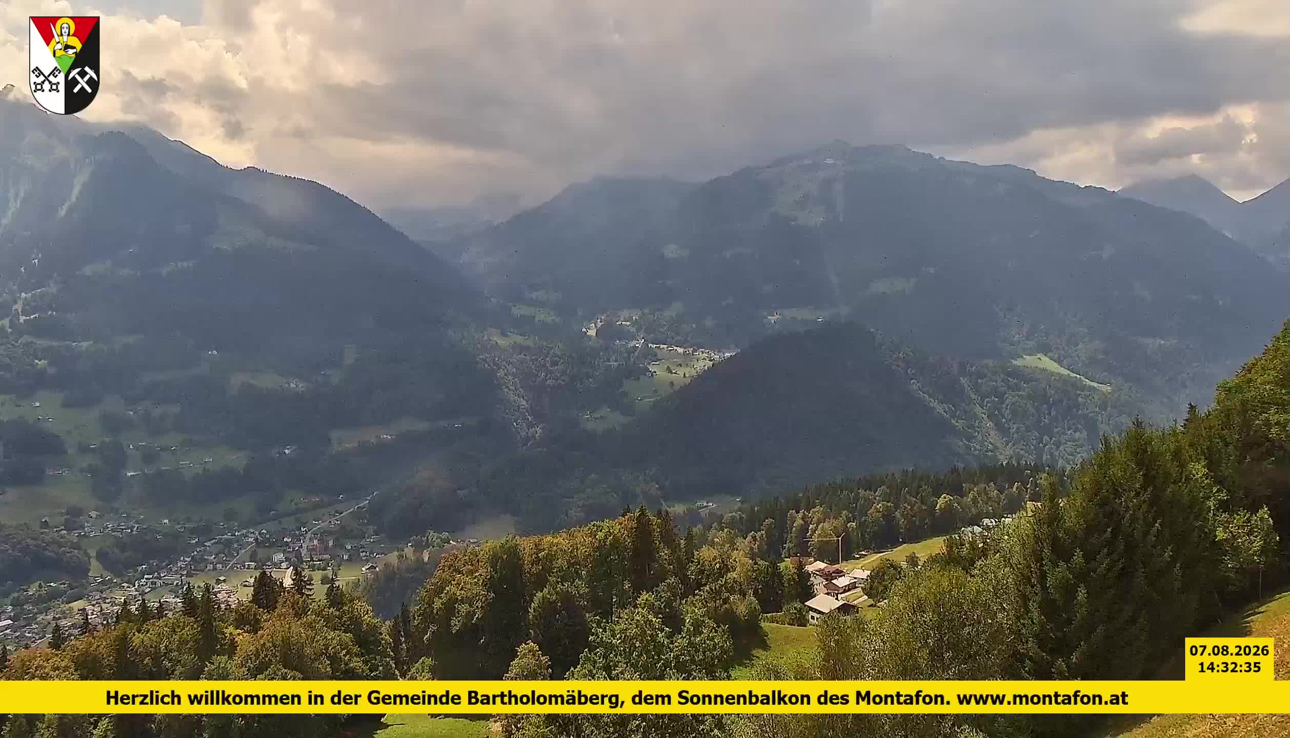 Bartholomäberg | Blick auf Schruns