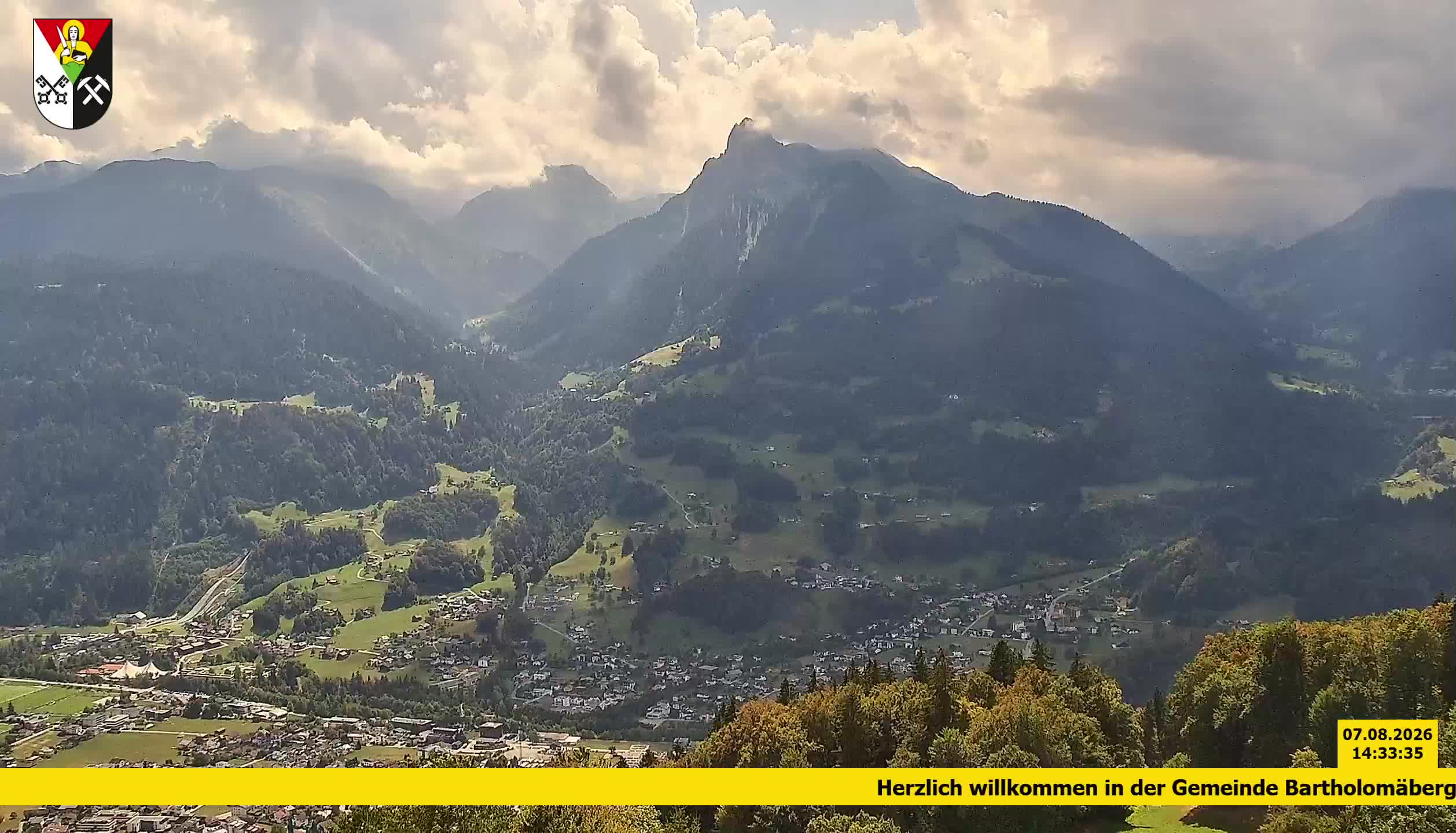 Bartholomäberg | Blick auf Schruns
