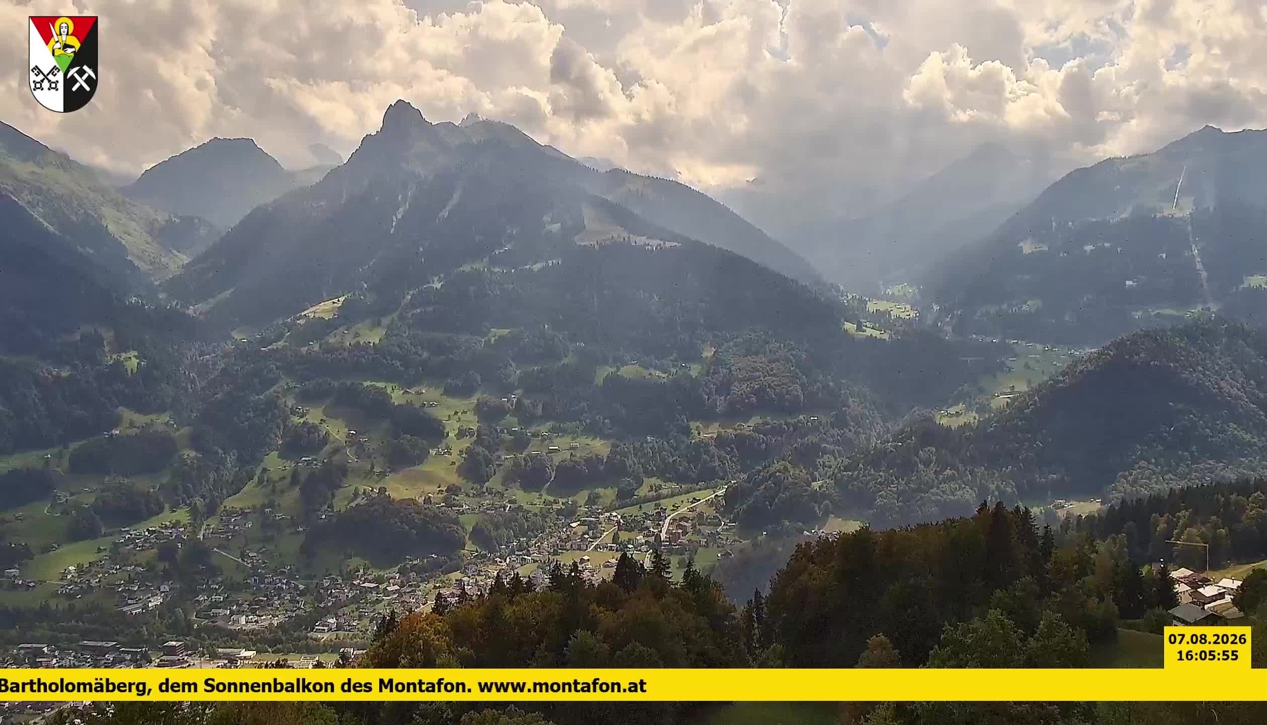 Bartholomäberg | Blick auf Schruns