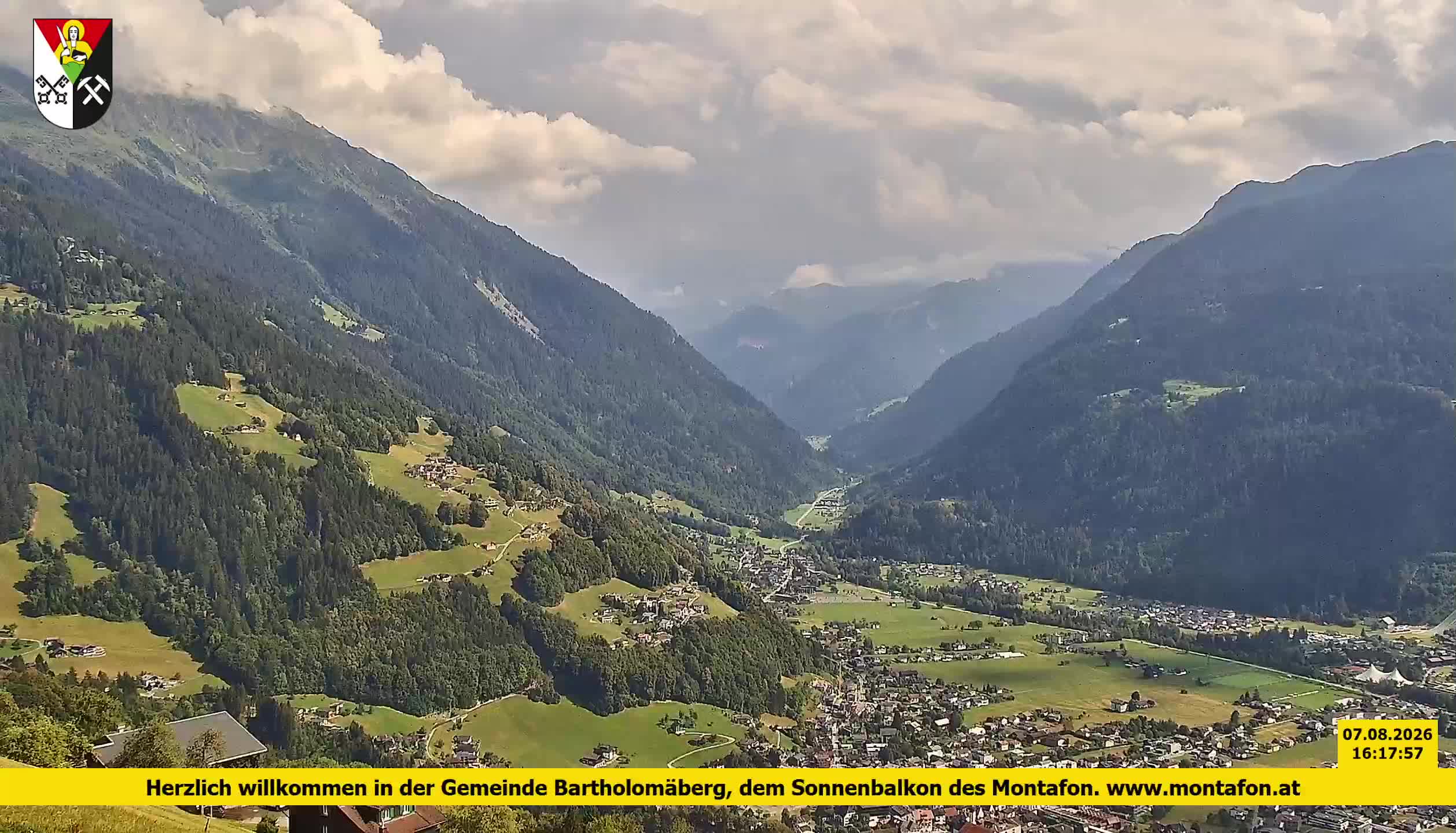Bartholomäberg | Blick auf Schruns