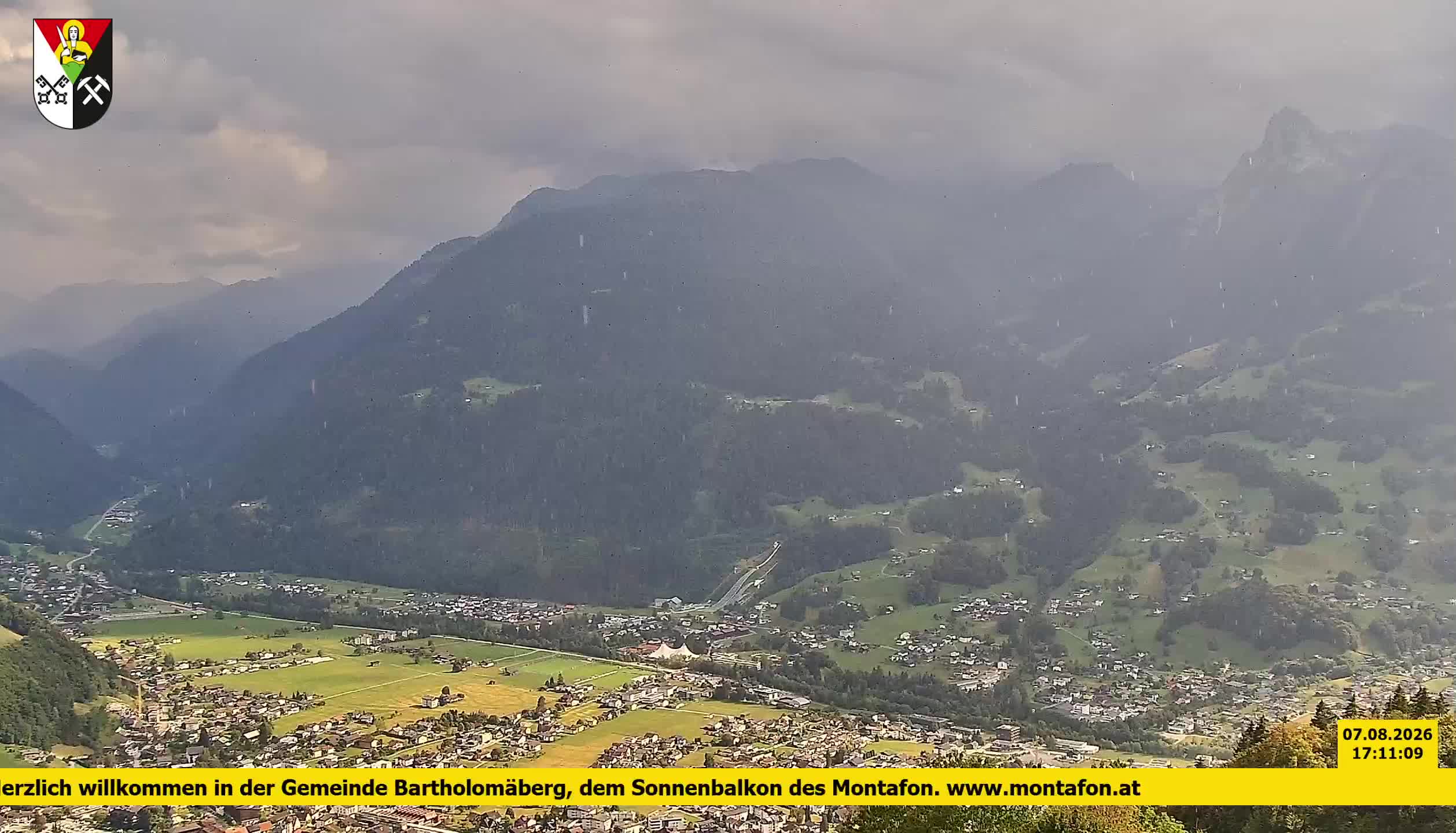 Bartholomäberg | Blick auf Schruns