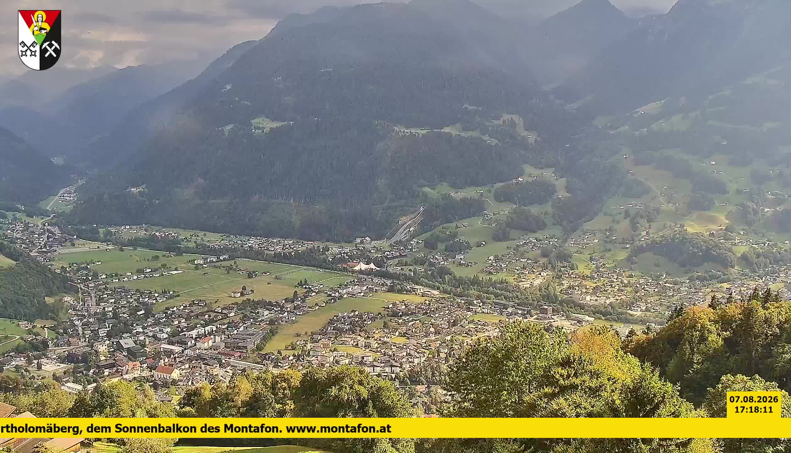 Bartholomäberg | Blick auf Schruns