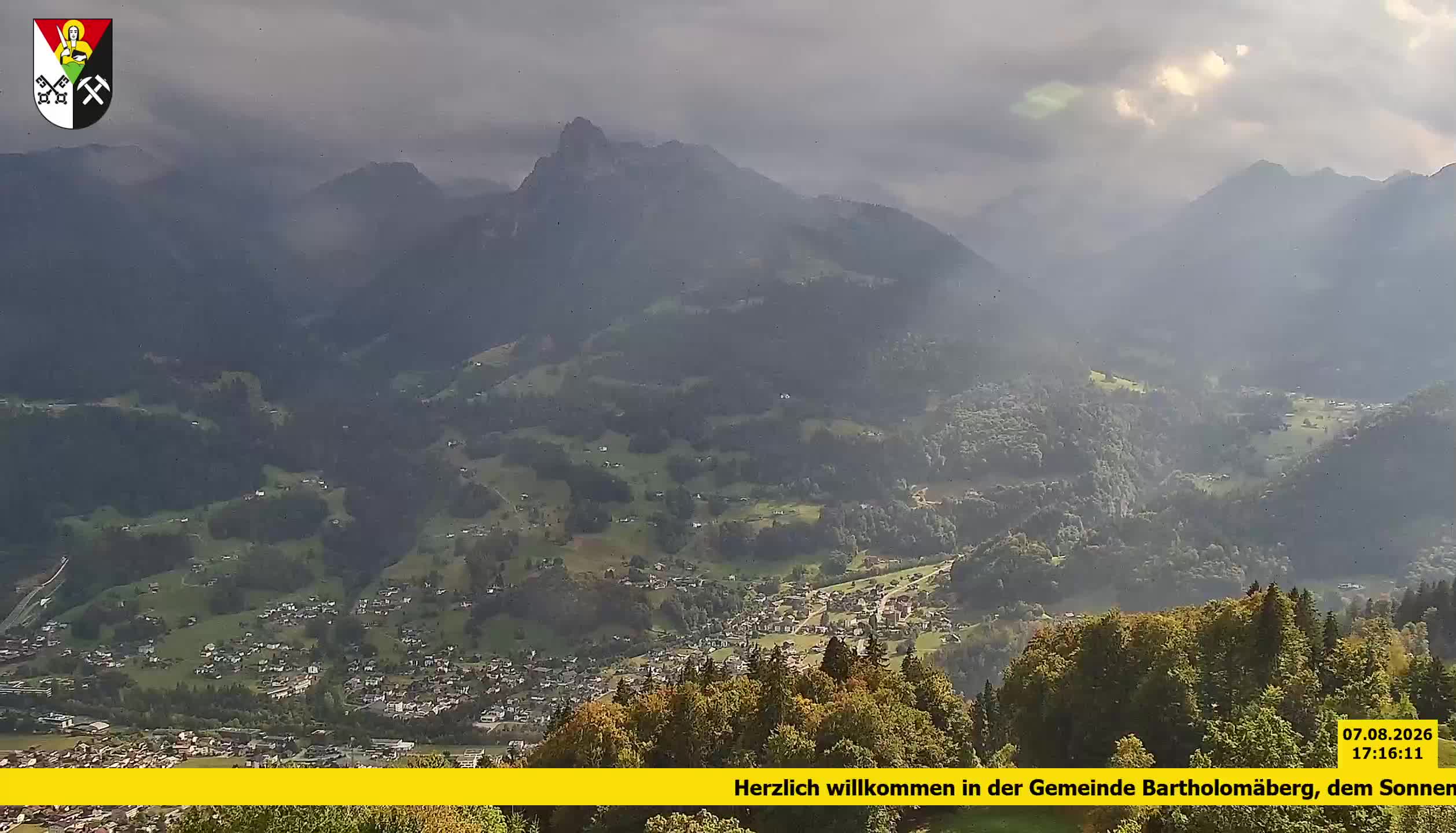 Bartholomäberg | Blick auf Schruns