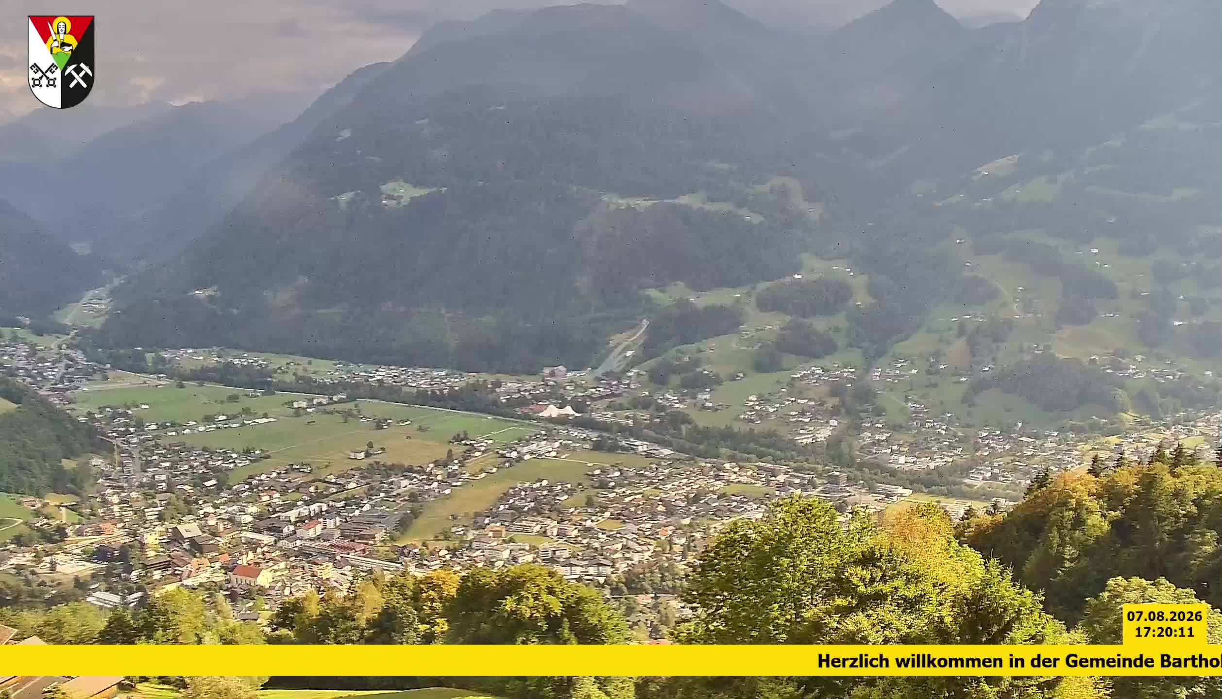 Bartholomäberg | Blick auf Schruns