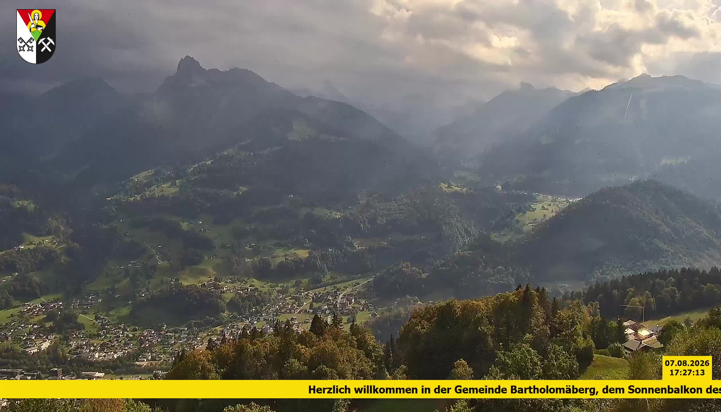 Bartholomäberg | Blick auf Schruns