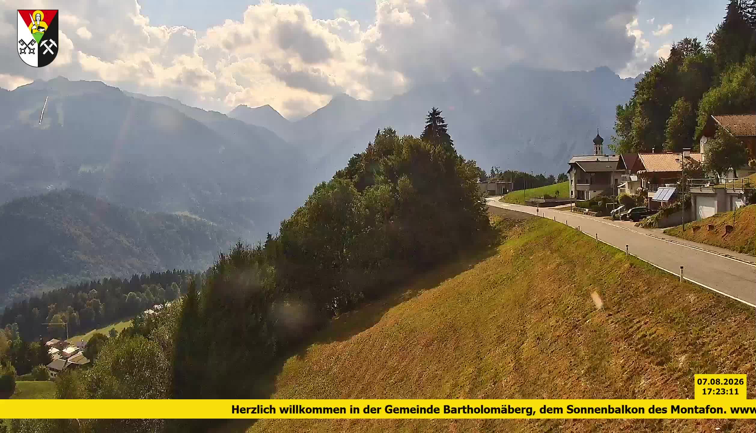 Bartholomäberg | Blick auf Schruns