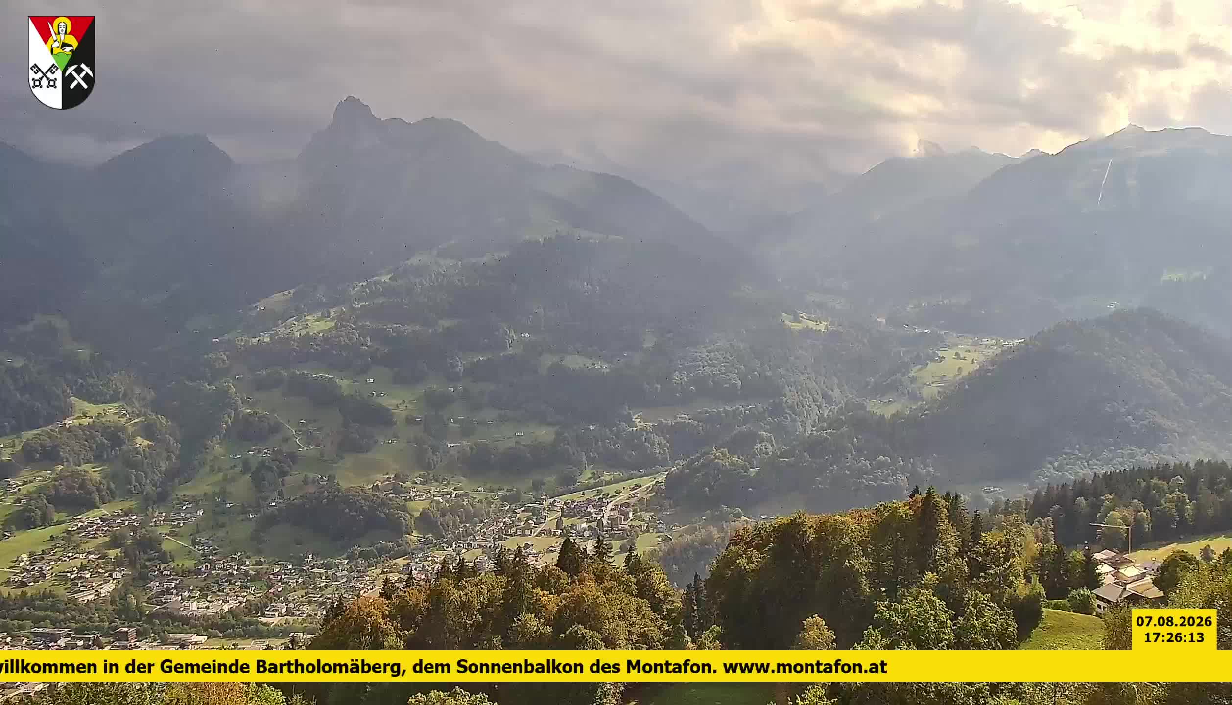 Bartholomäberg | Blick auf Schruns