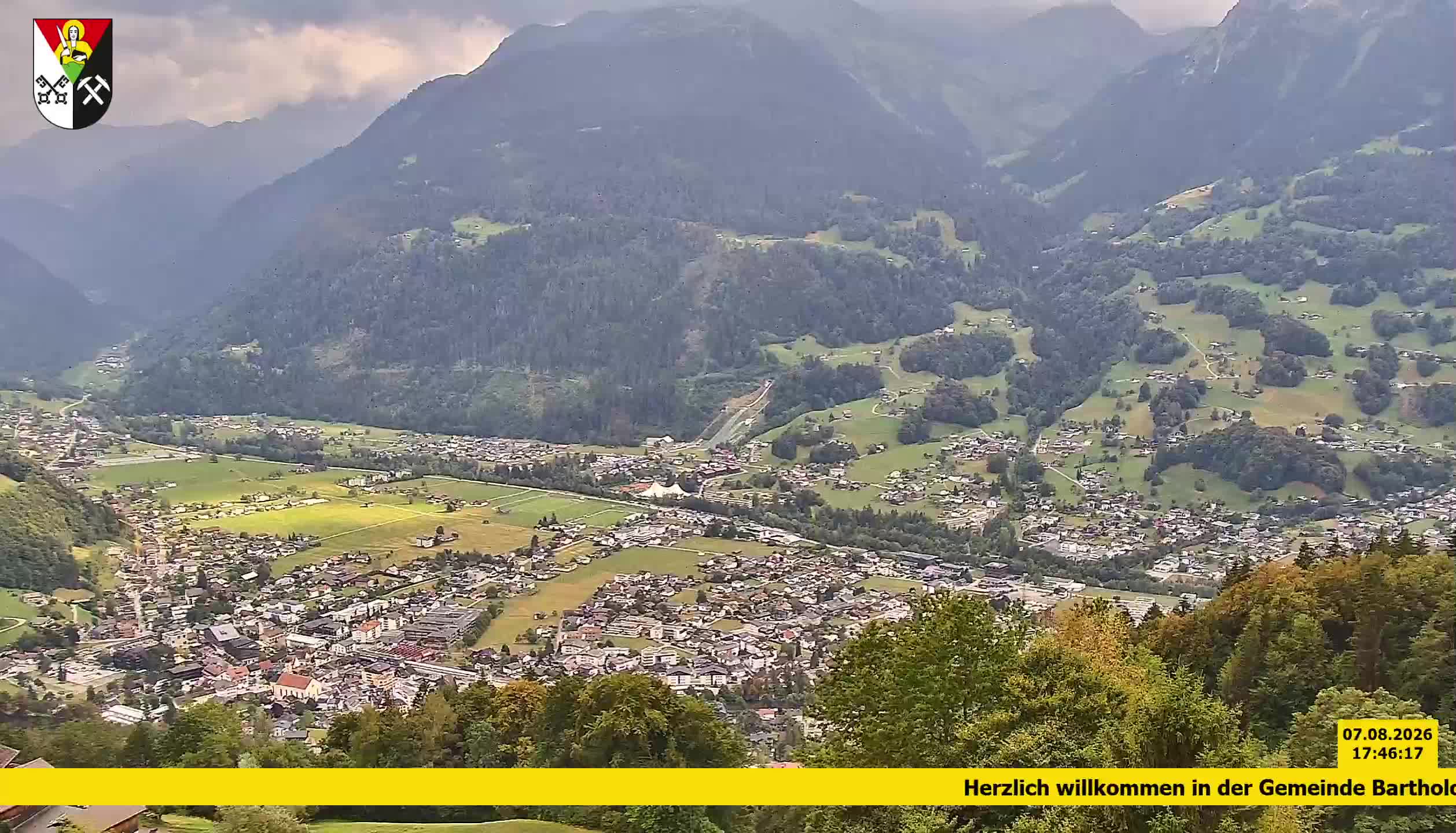 Bartholomäberg | Blick auf Schruns