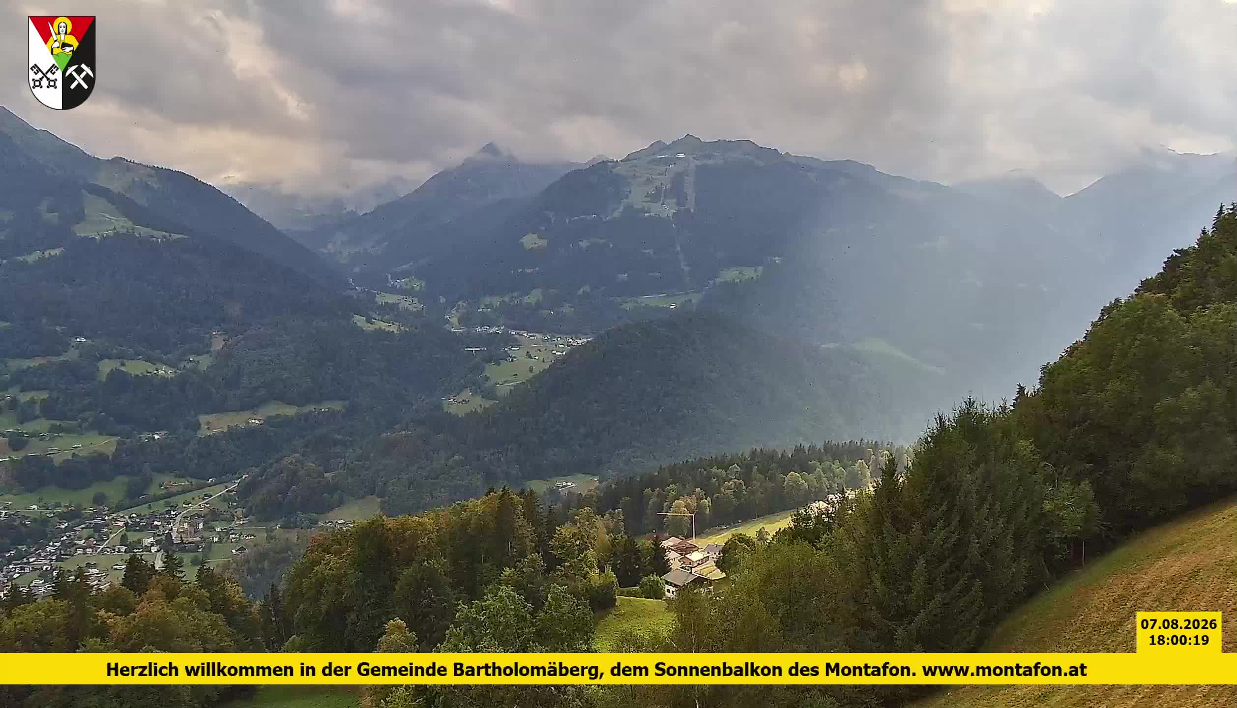 Bartholomäberg | Blick auf Schruns