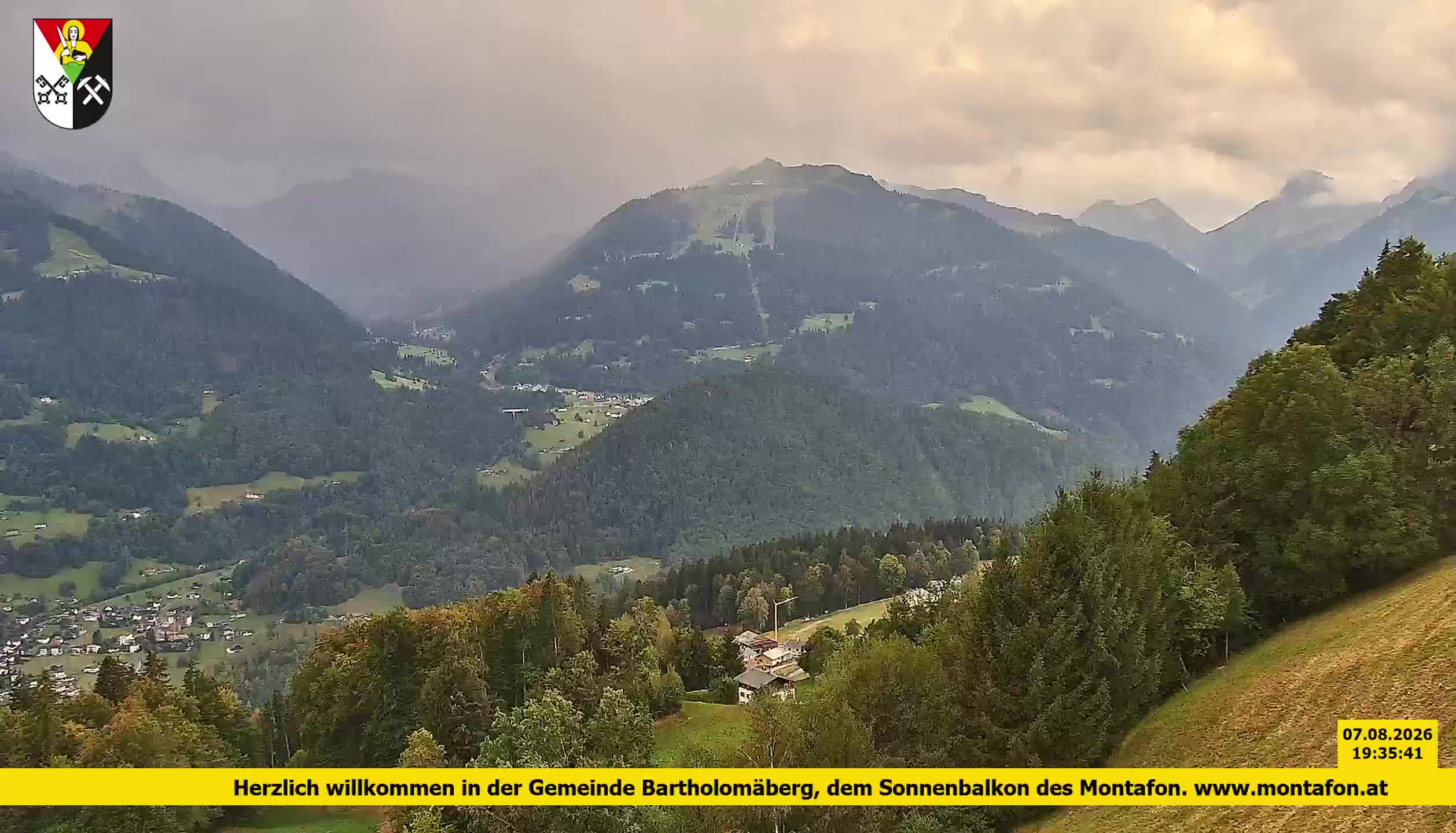 Bartholomäberg | Blick auf Schruns