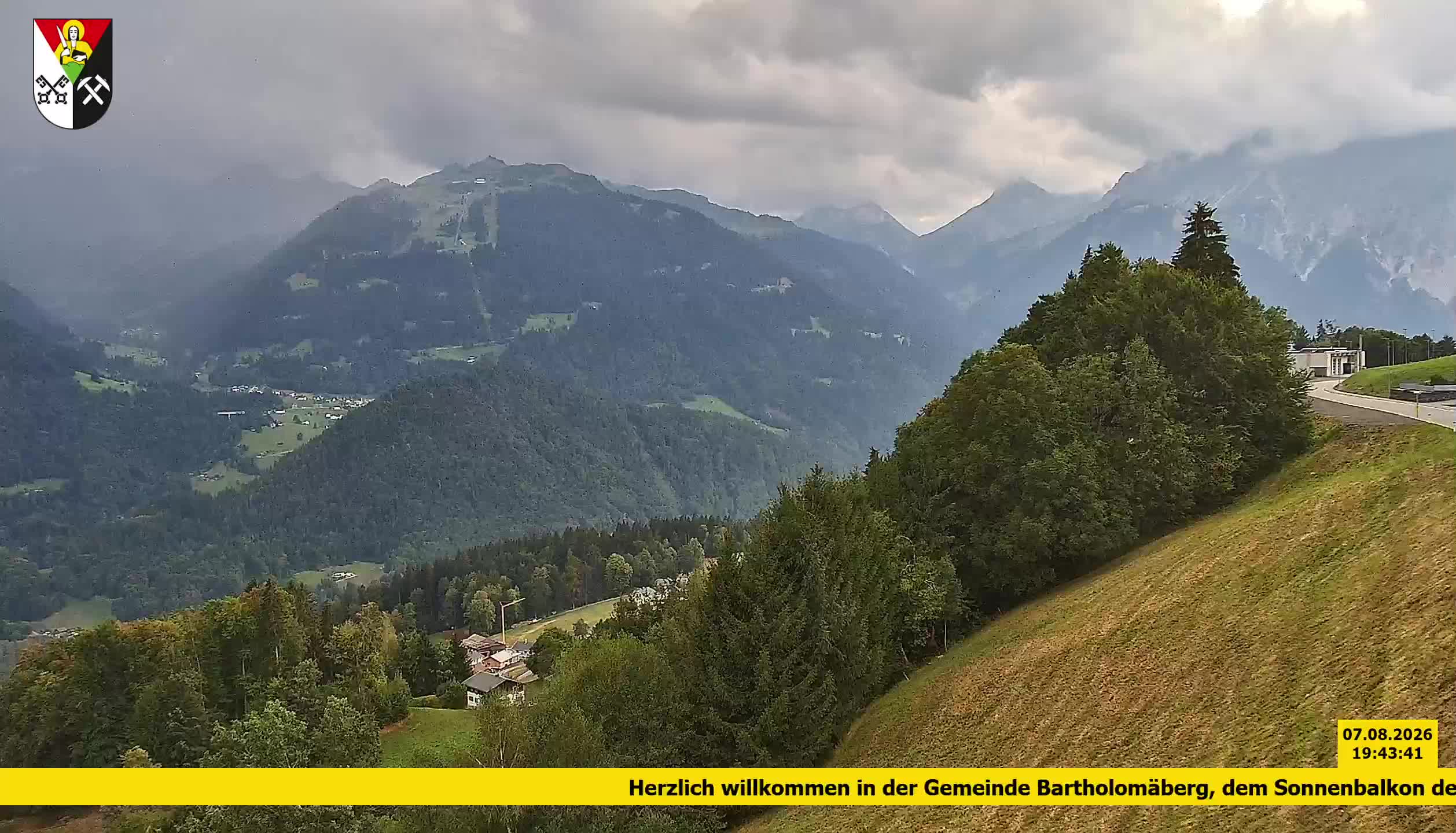 Bartholomäberg | Blick auf Schruns