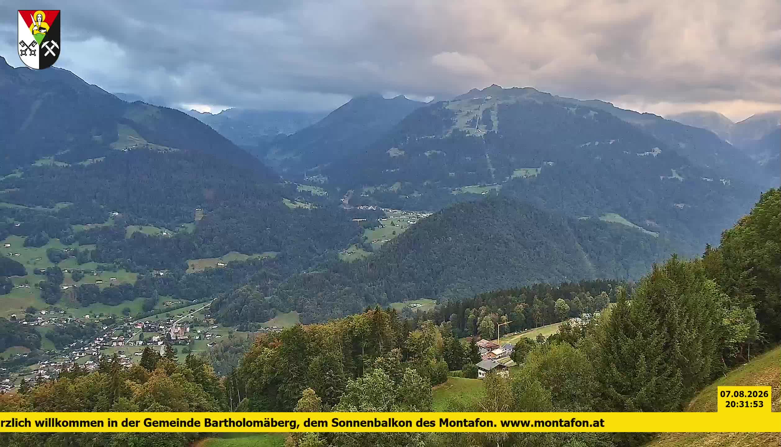 Bartholomäberg | Blick auf Schruns