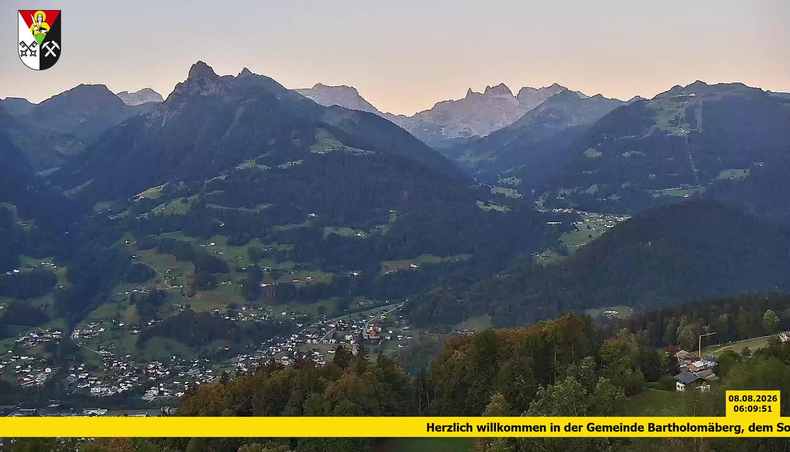 Bartholomäberg | Blick auf Schruns