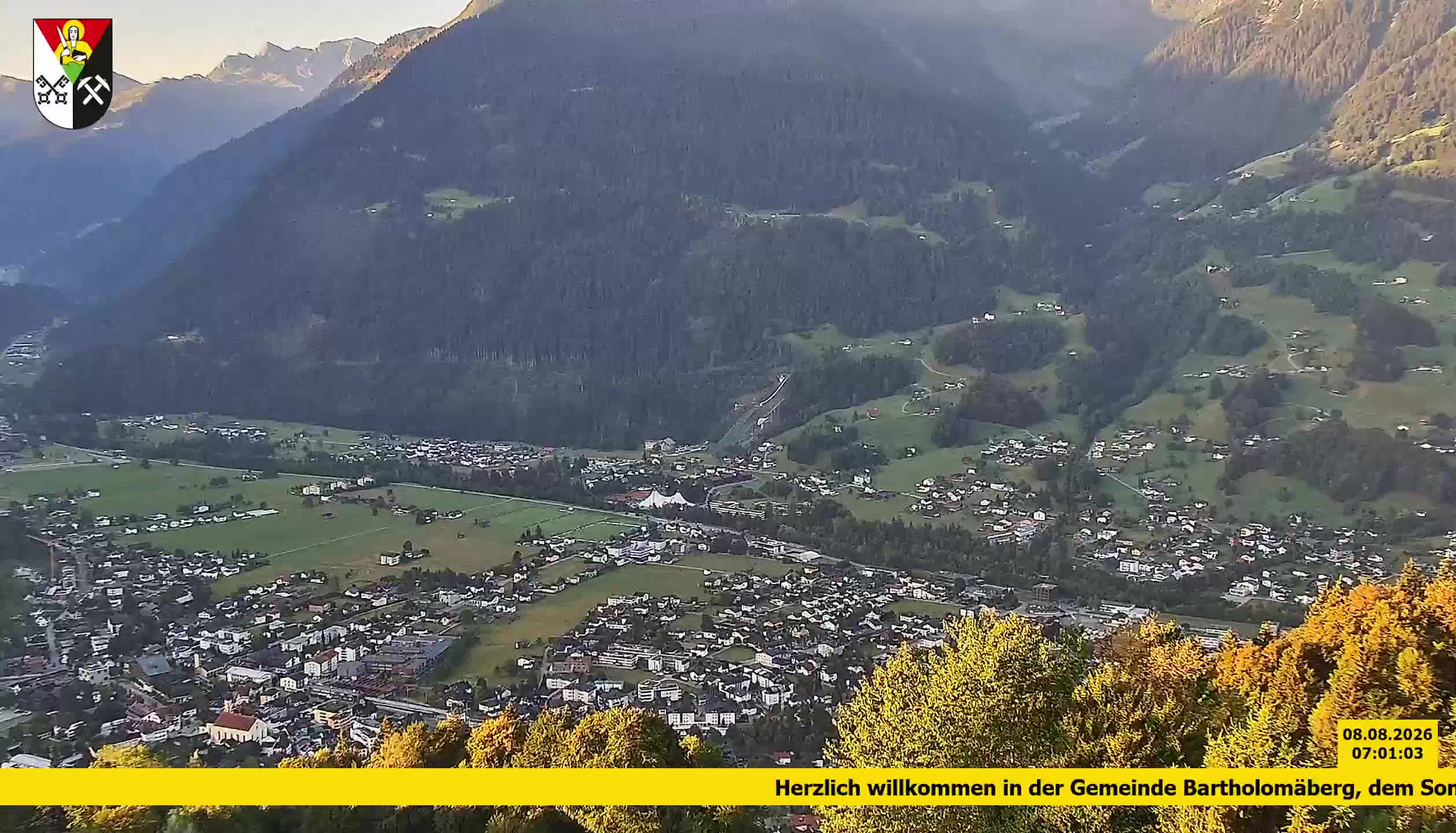 Bartholomäberg | Blick auf Schruns
