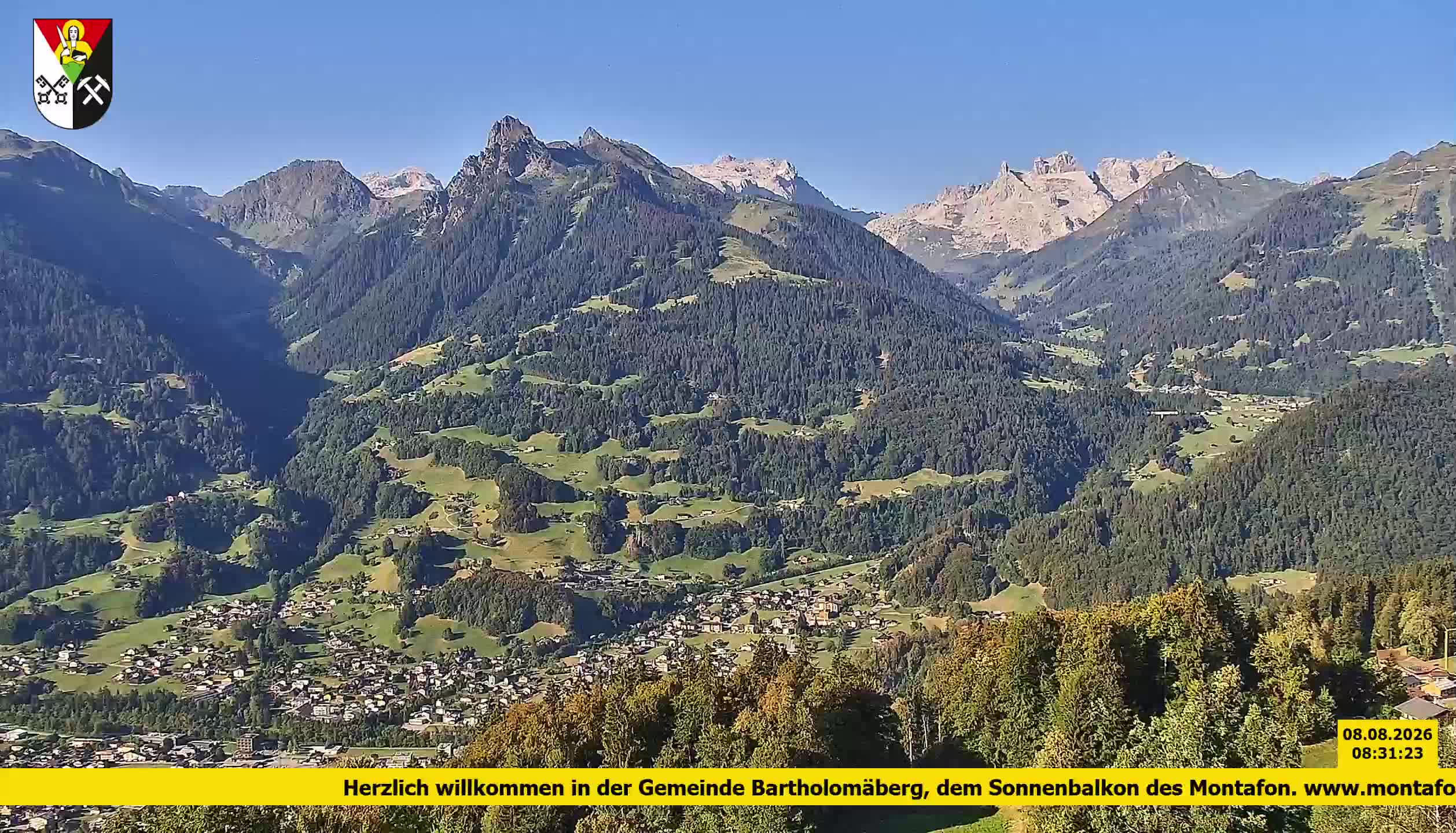 Bartholomäberg | Blick auf Schruns