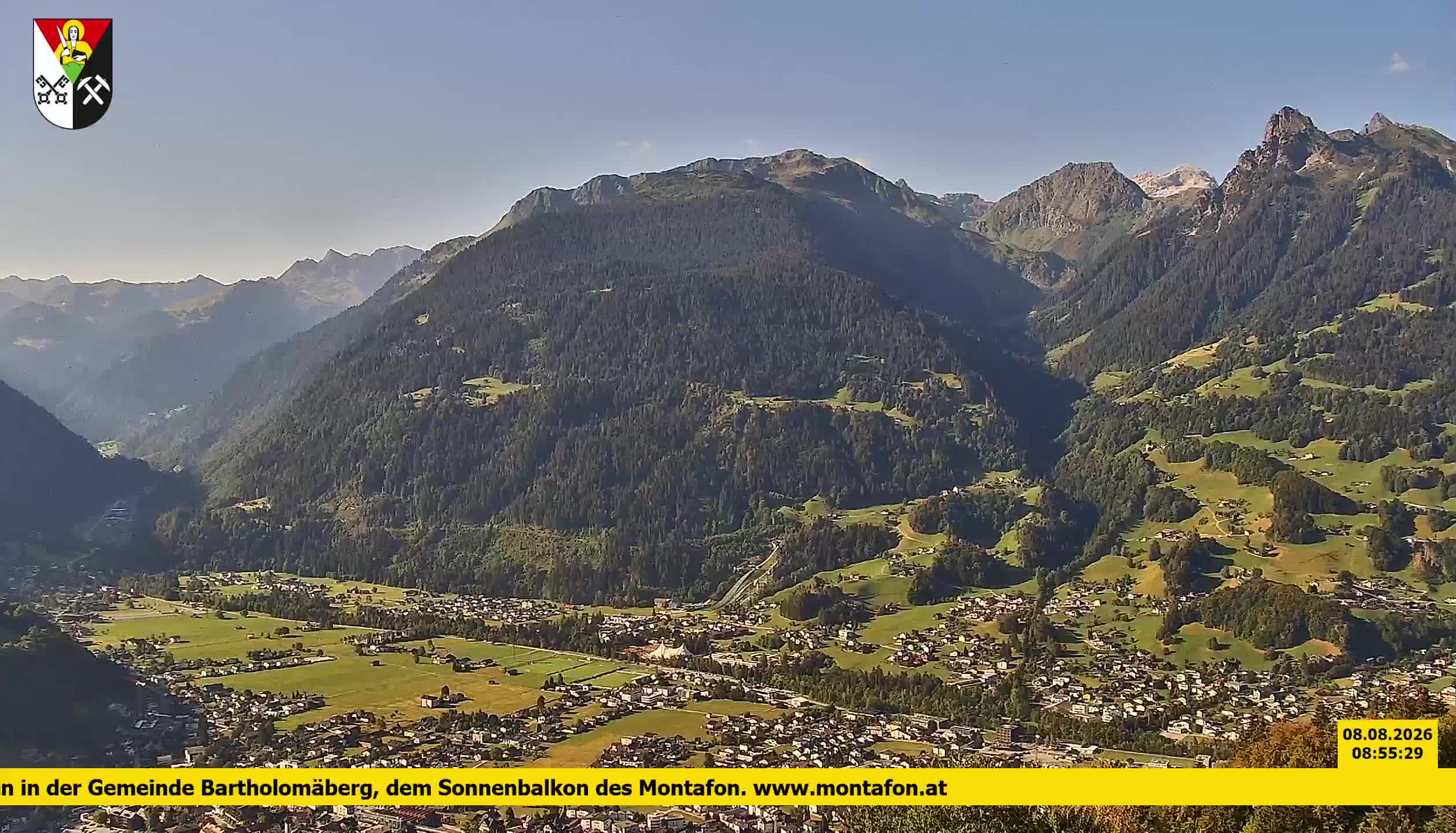 Bartholomäberg | Blick auf Schruns
