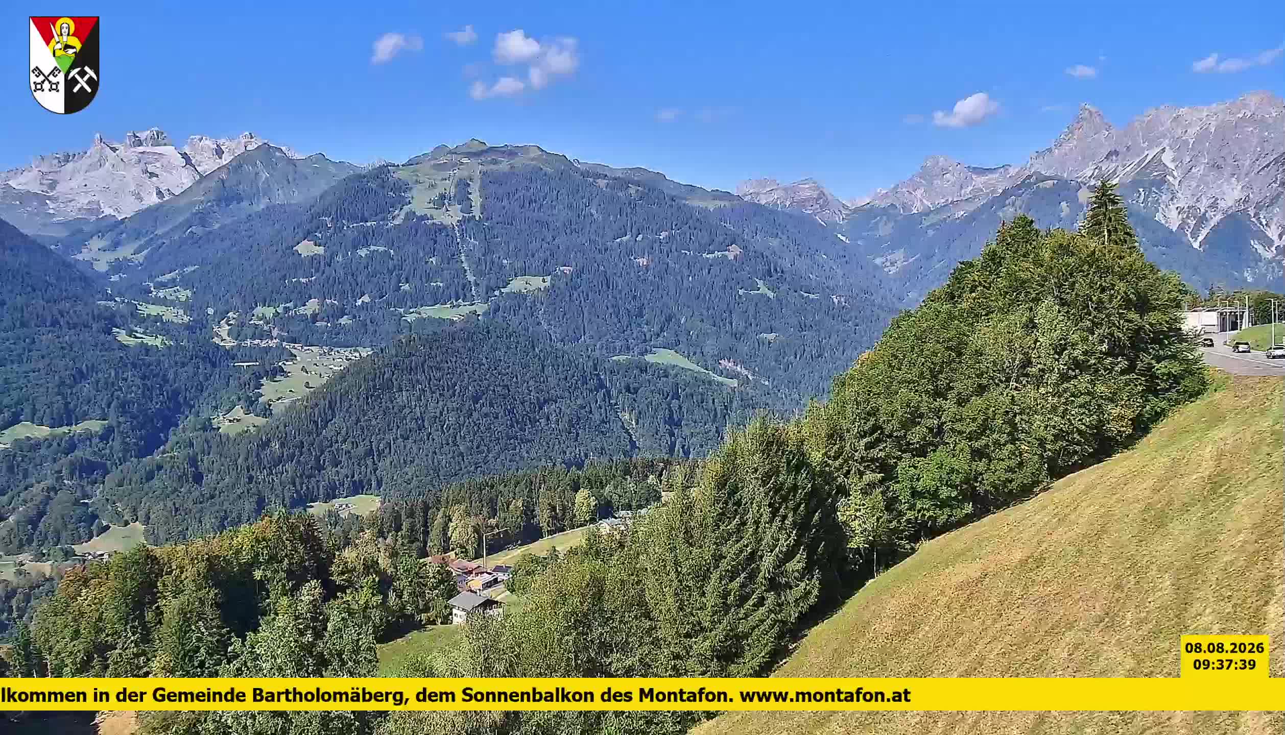 Bartholomäberg | Blick auf Schruns