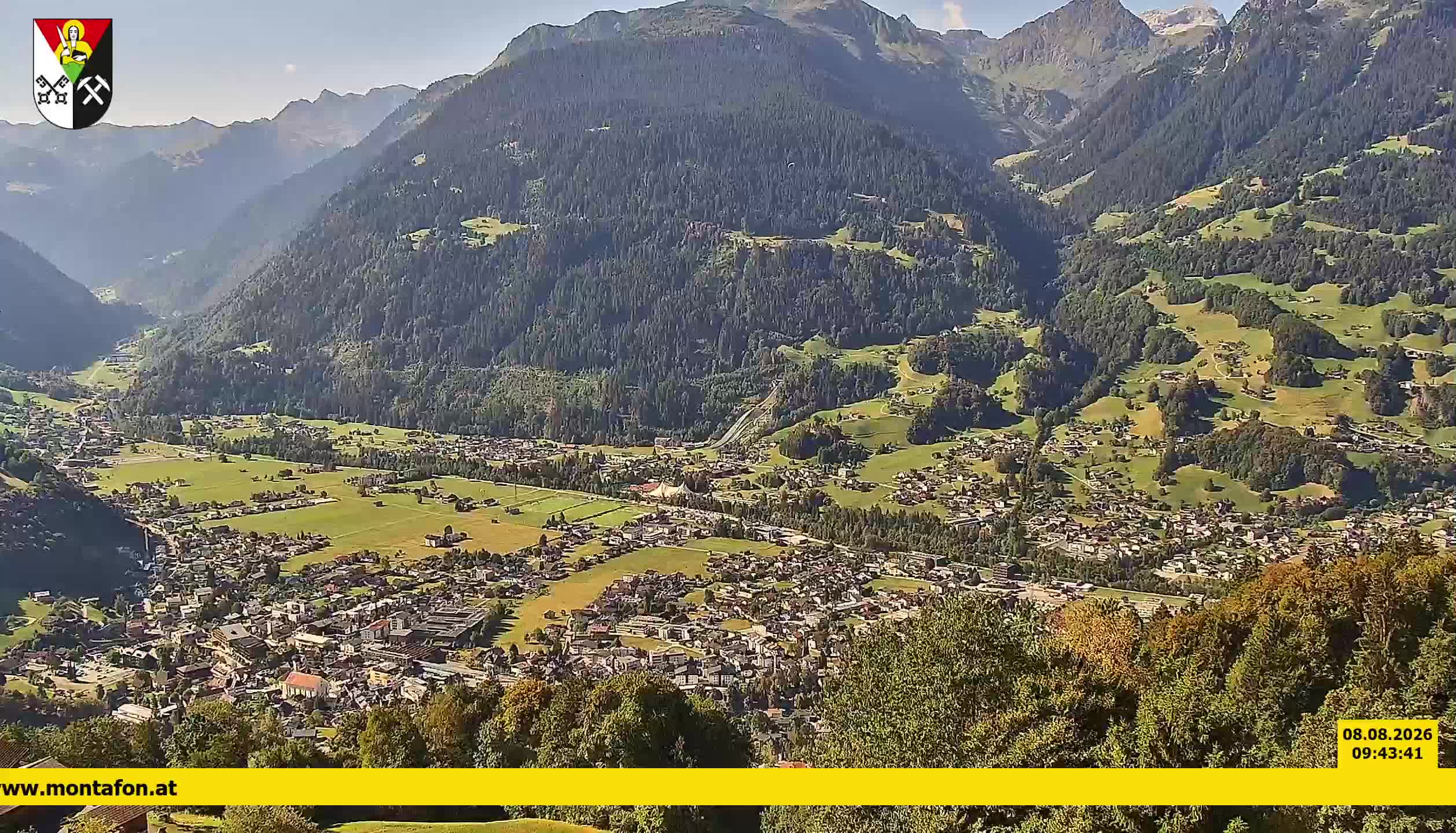 Bartholomäberg | Blick auf Schruns