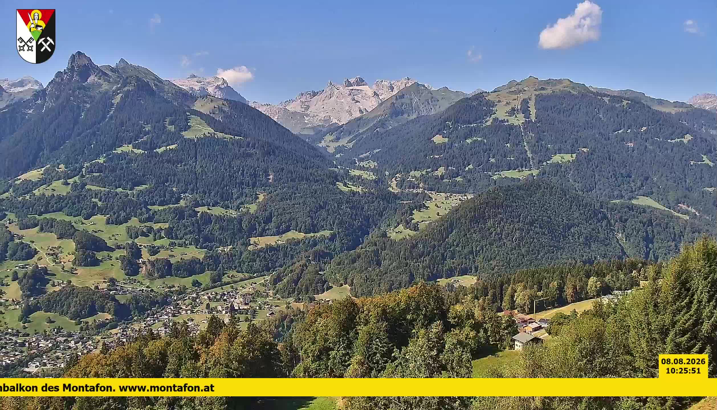 Bartholomäberg | Blick auf Schruns