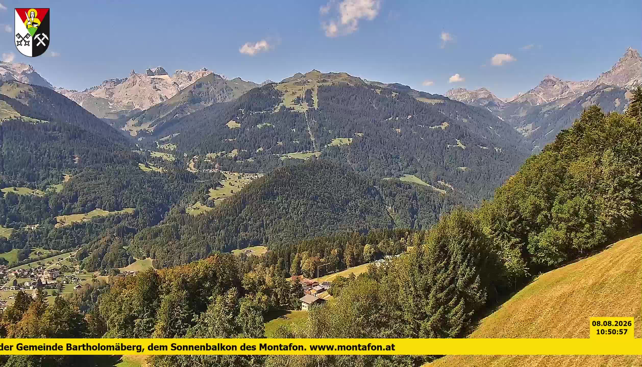 Bartholomäberg | Blick auf Schruns