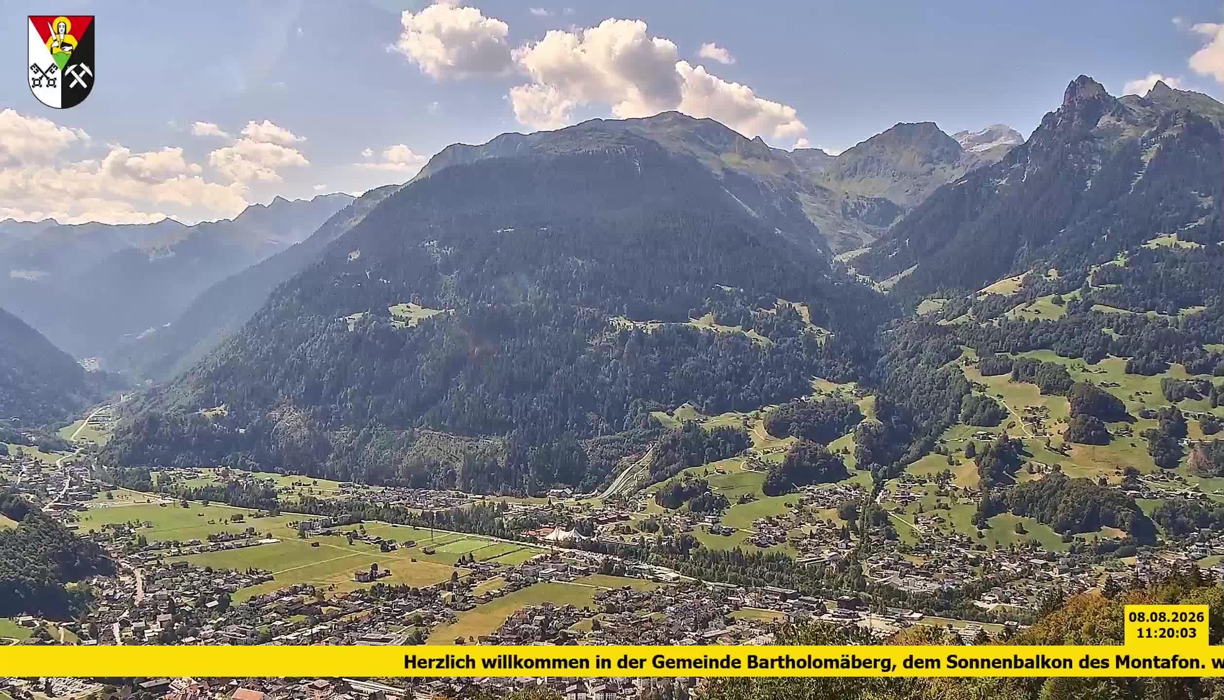 Bartholomäberg | Blick auf Schruns