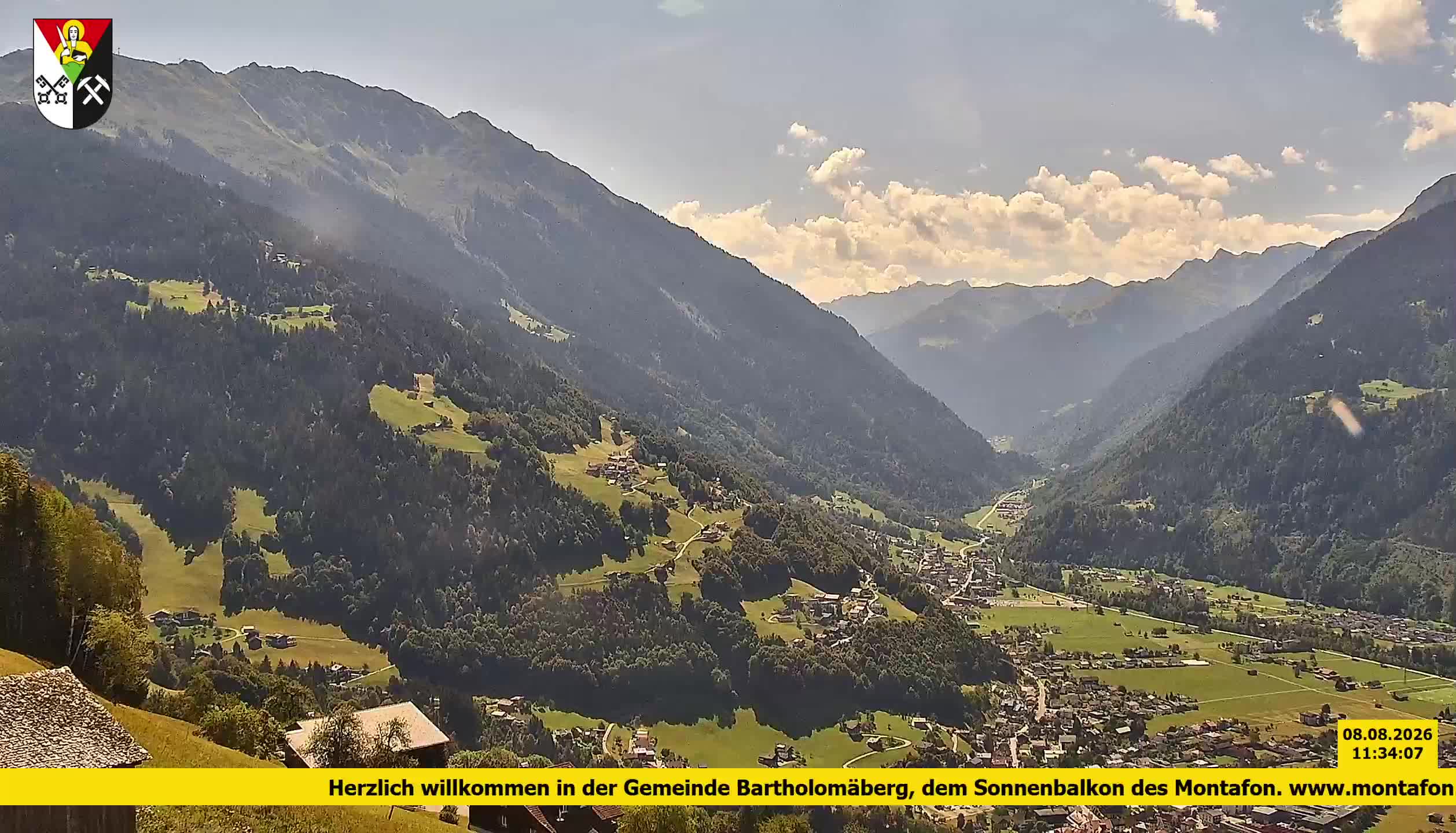 Bartholomäberg | Blick auf Schruns